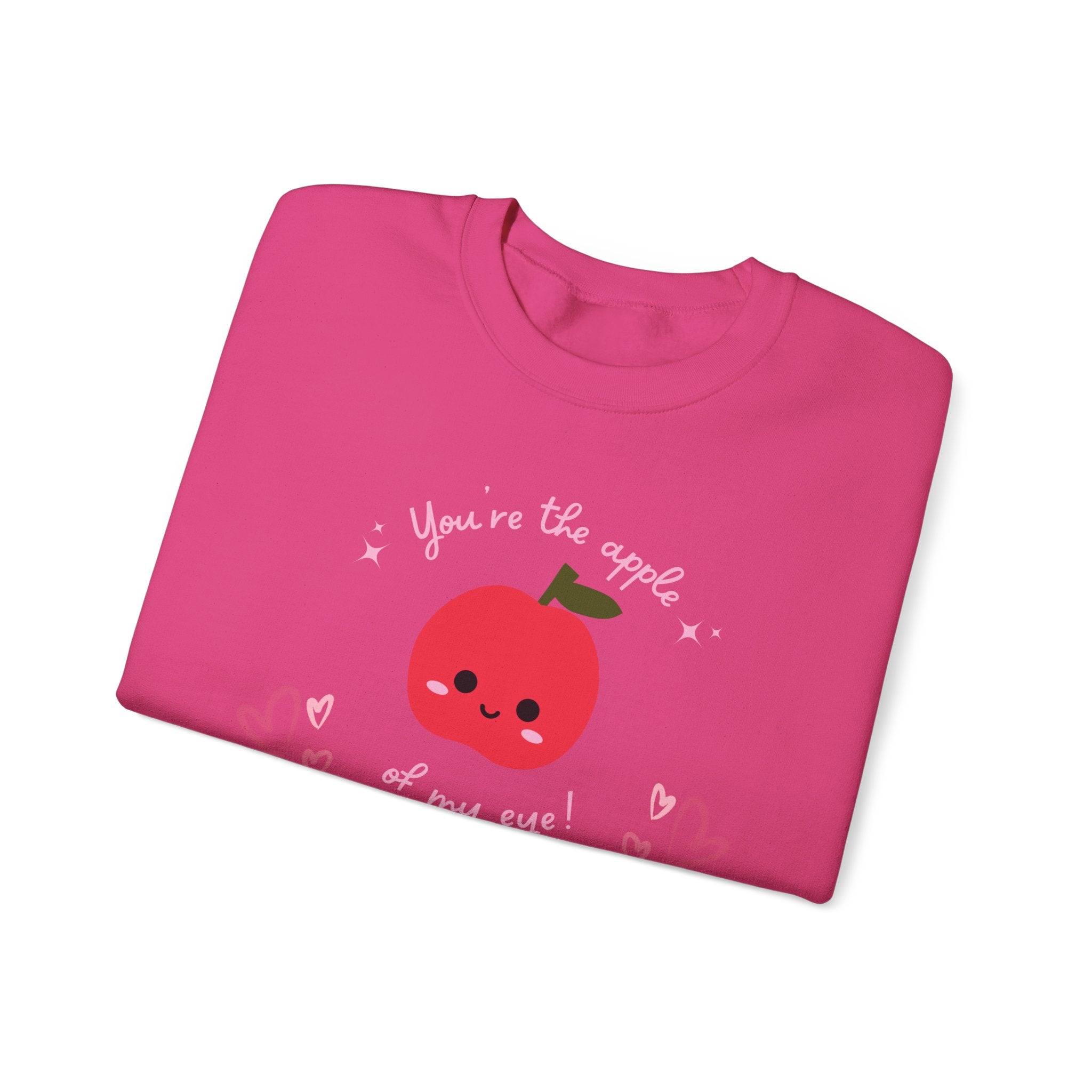 You Are The Apple Of My Eyes Unisex Heavy Blend™ Crewneck Sweatshirt