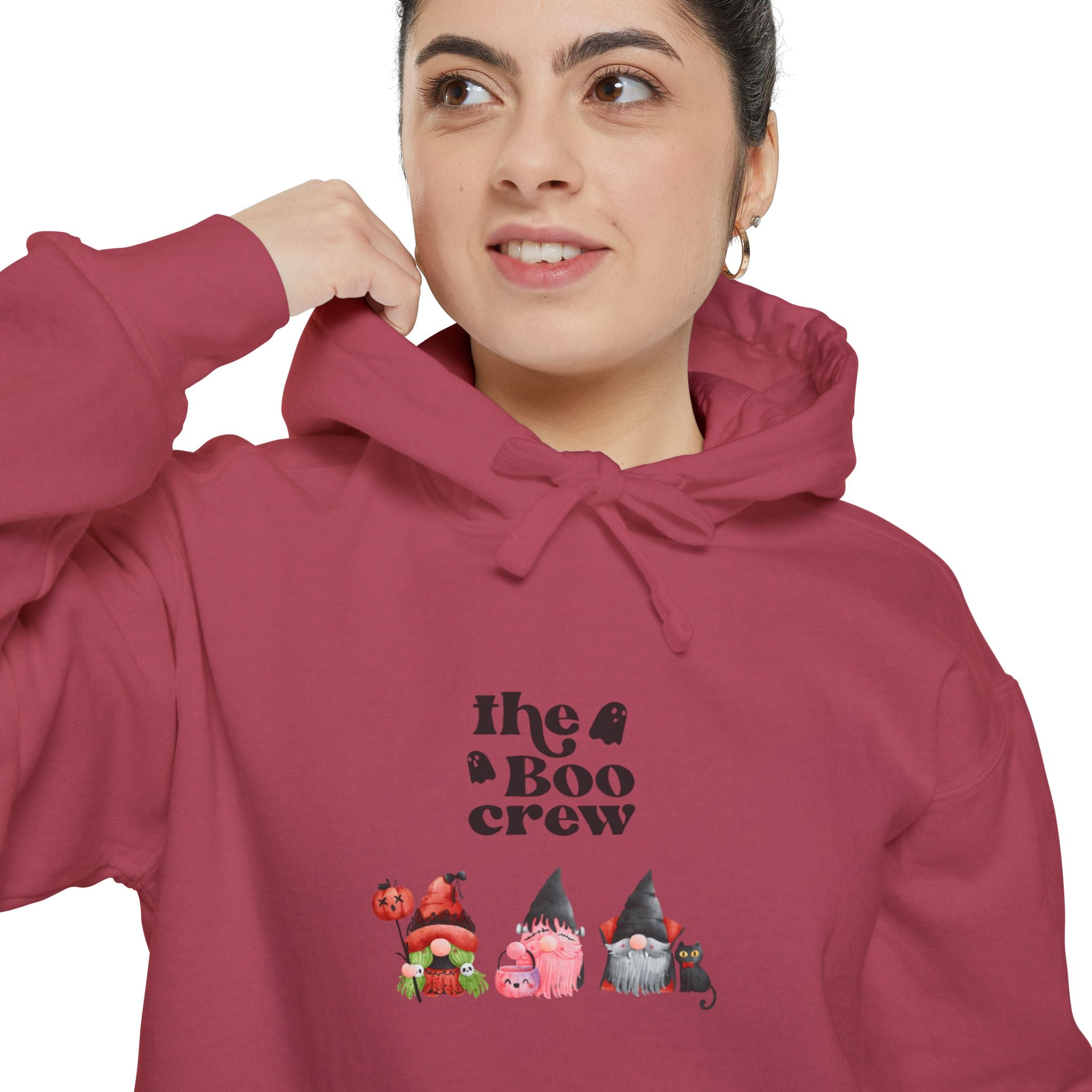 The Boo Crew Unisex Garment-Dyed Hoodie