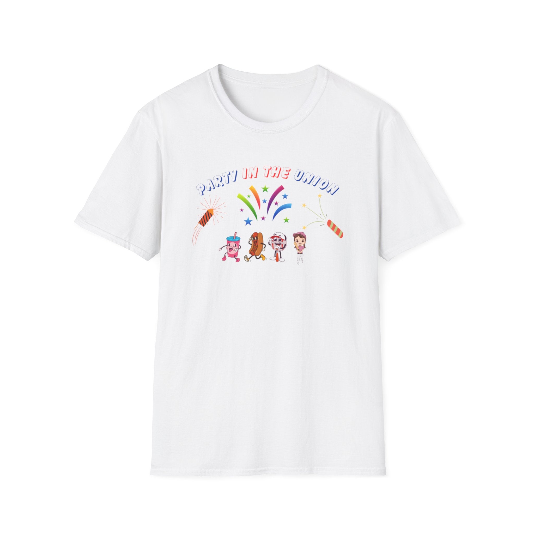 Party In The Union Unisex Softstyle T-Shirt