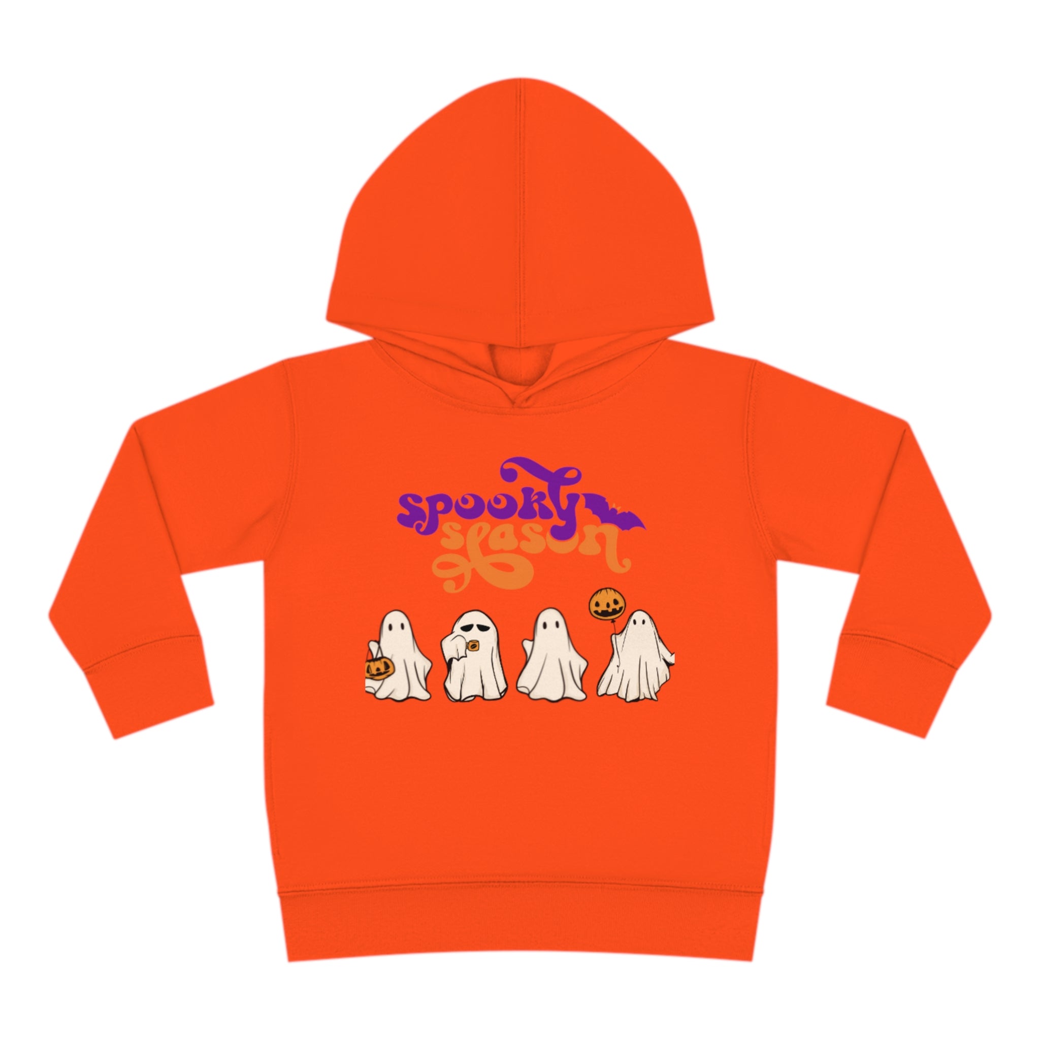 Spooky Season Toddler Pullover Fleece Hoodie