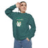 Kiss Me I'm Irish Cat Garment-Dyed Sweatshirt