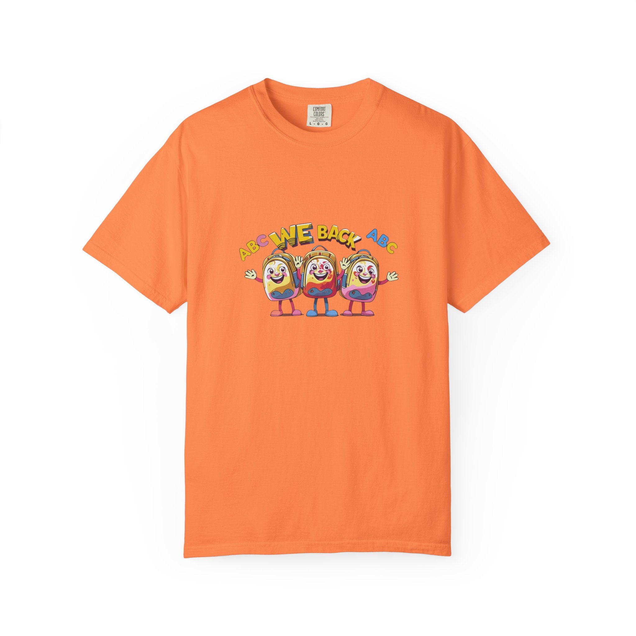 We Back Unisex Garment-Dyed T-shirt