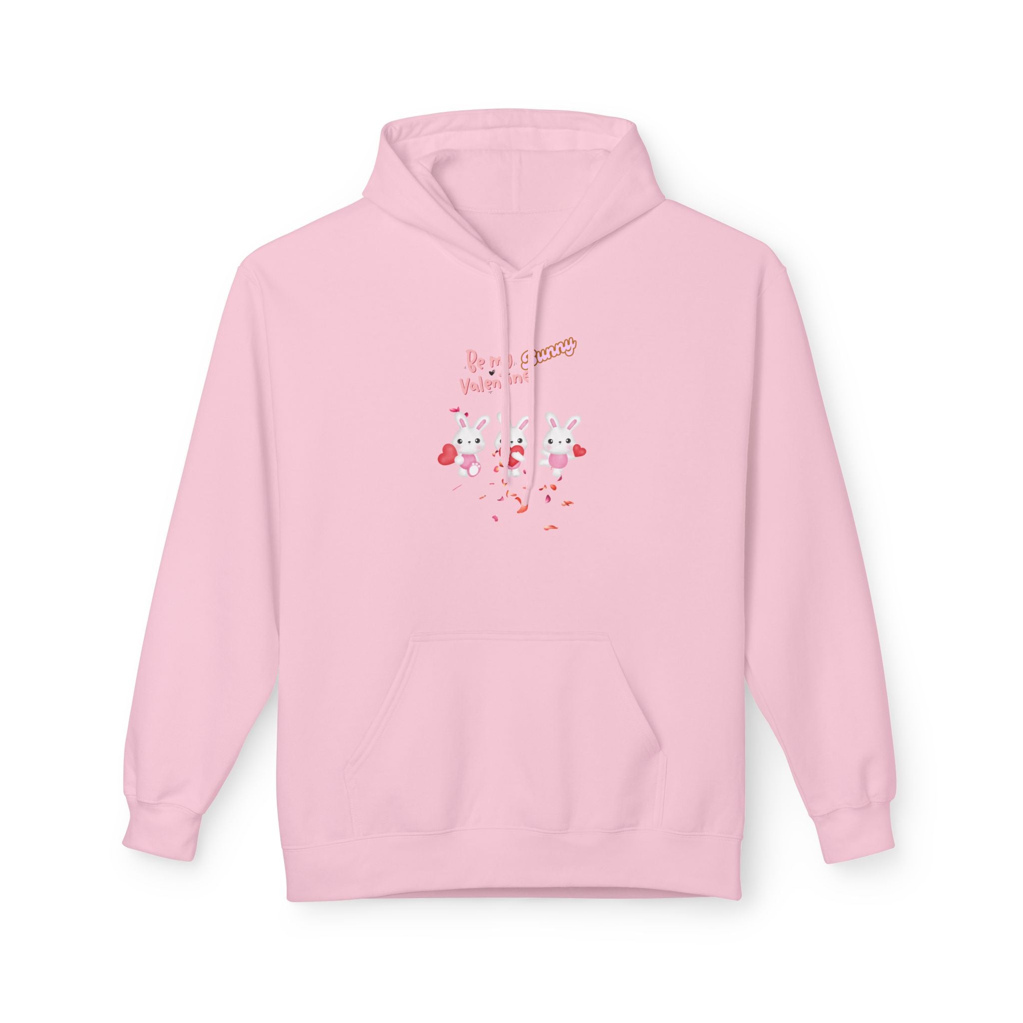 My Bunny Valentine Unisex Midweight Softstyle Fleece Hoodie