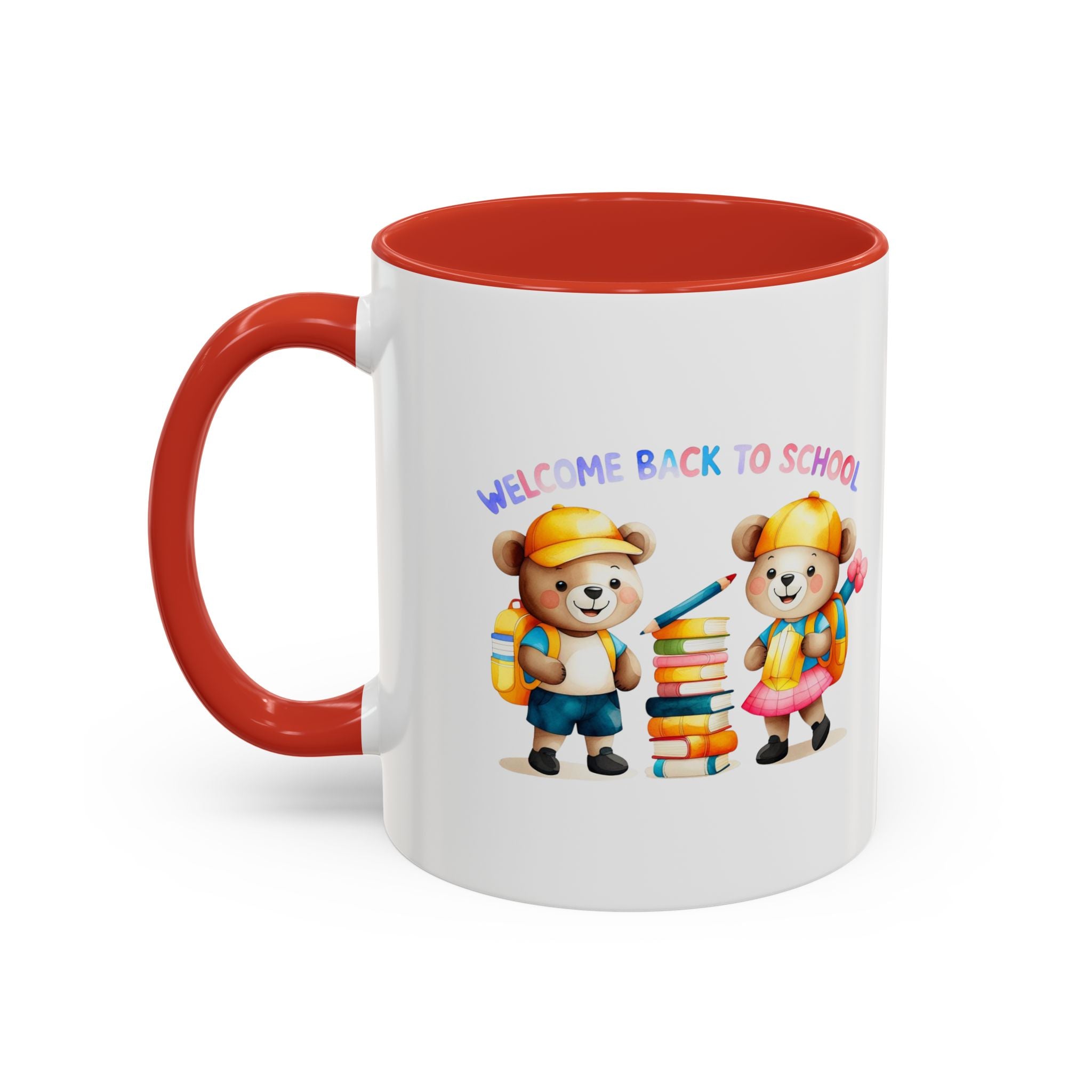 Welcome Back to School Bear Coffee Mug - 11oz, 15oz