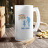 Dad's Pride Frosted Glass Beer Mug