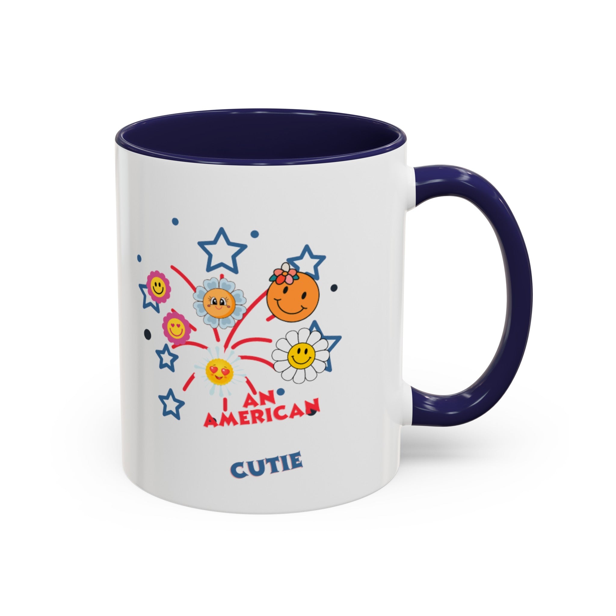 An American Cutie Accent Coffee Mug (11, 15oz)