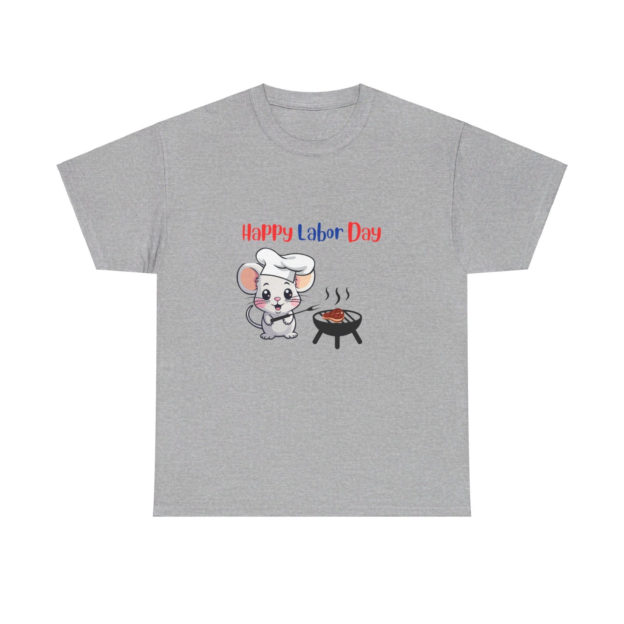 Labor Day Cookout Unisex Heavy Cotton Tee