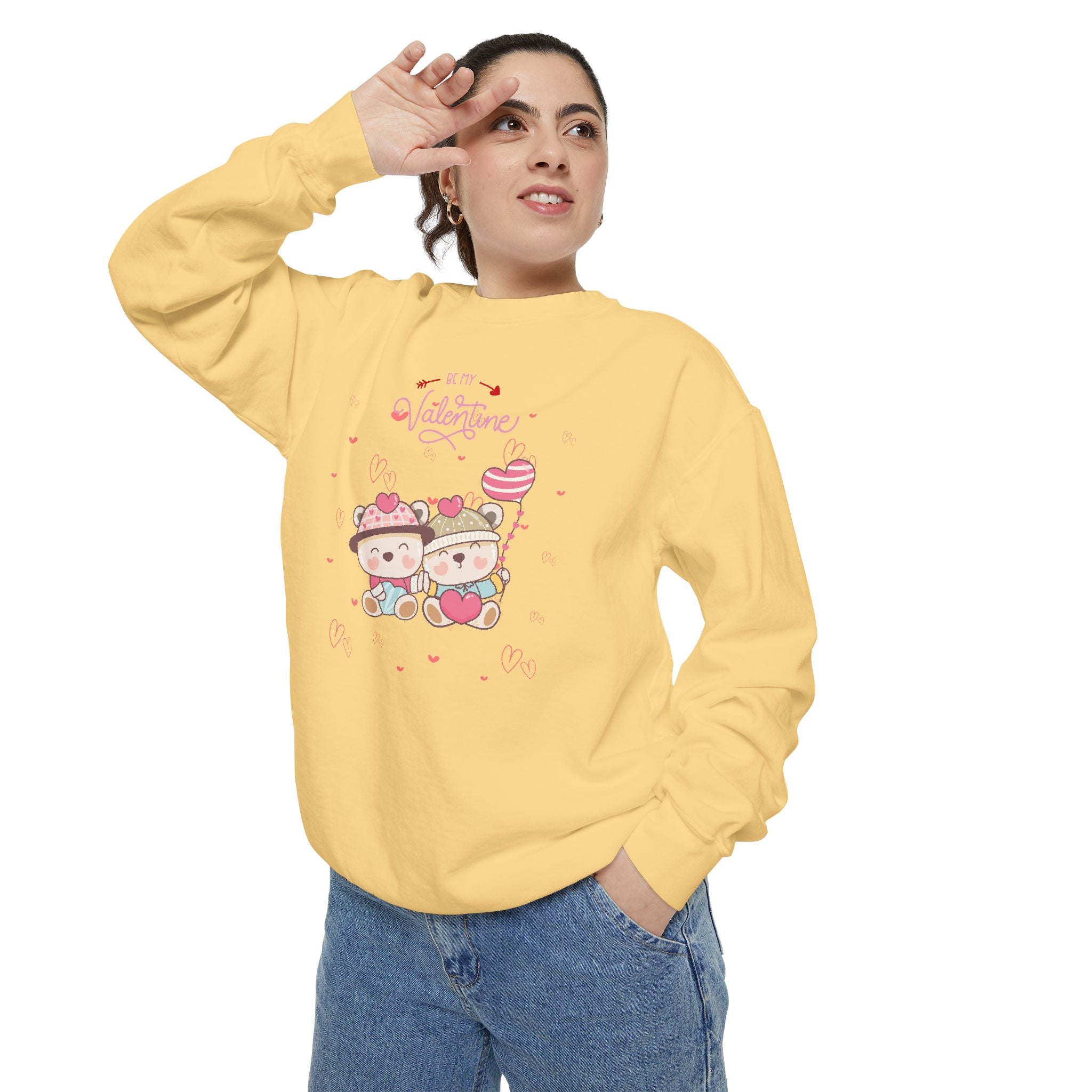 You And Me Forever Unisex Garment-Dyed Sweatshirt