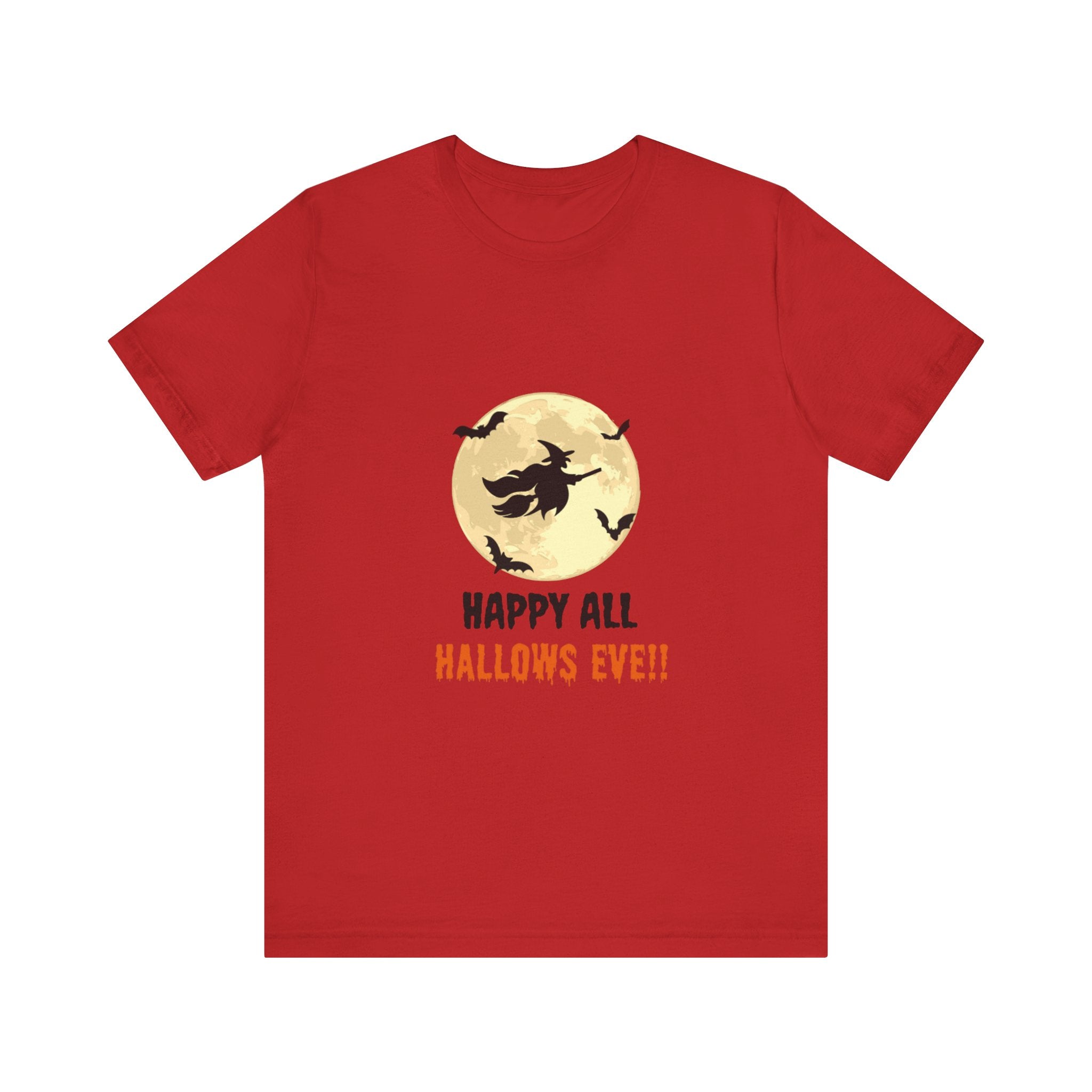 Happy All Hallows Eve Unisex Jersey Short Sleeve Tee