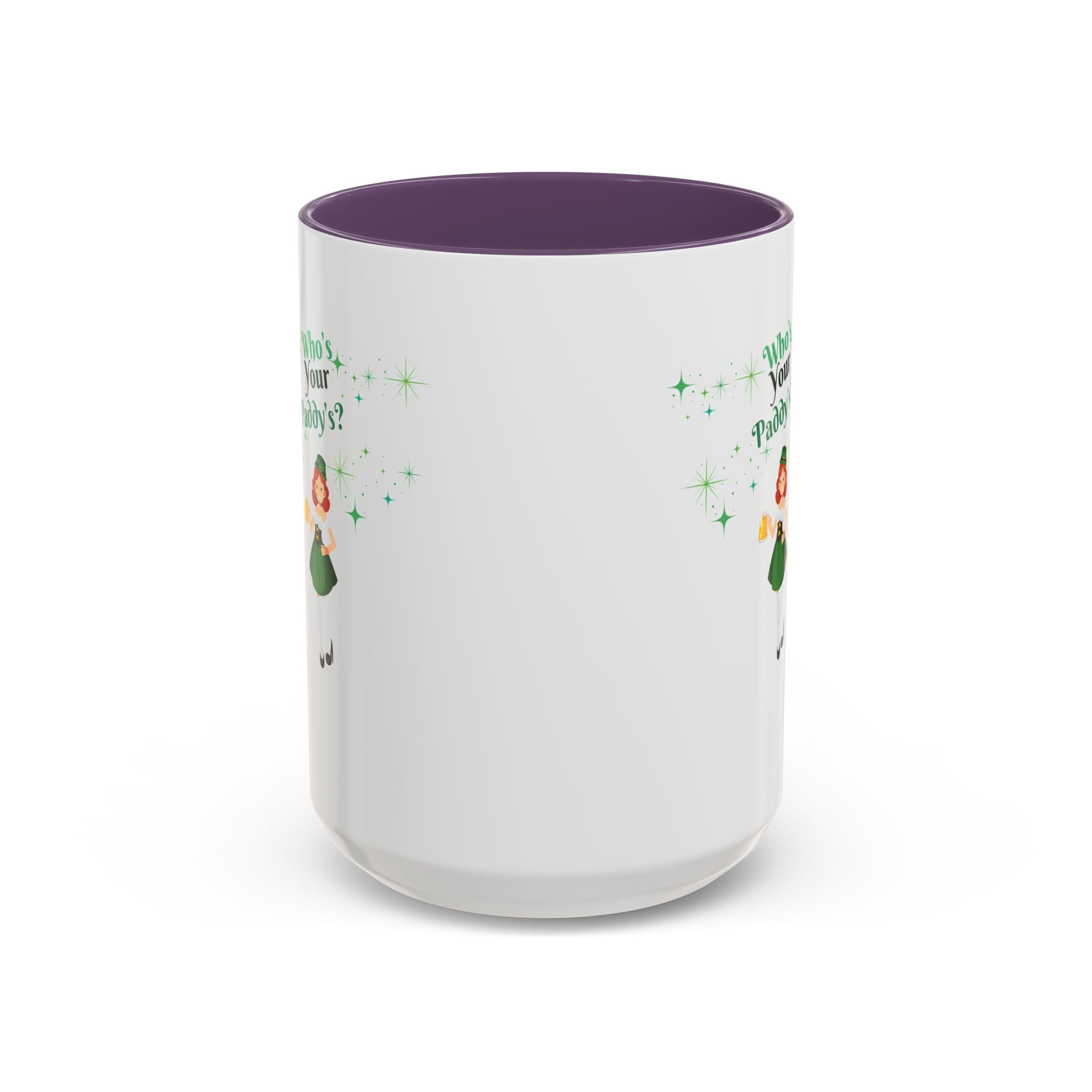 Who's Your Paddy's? Accent Coffee Mug
