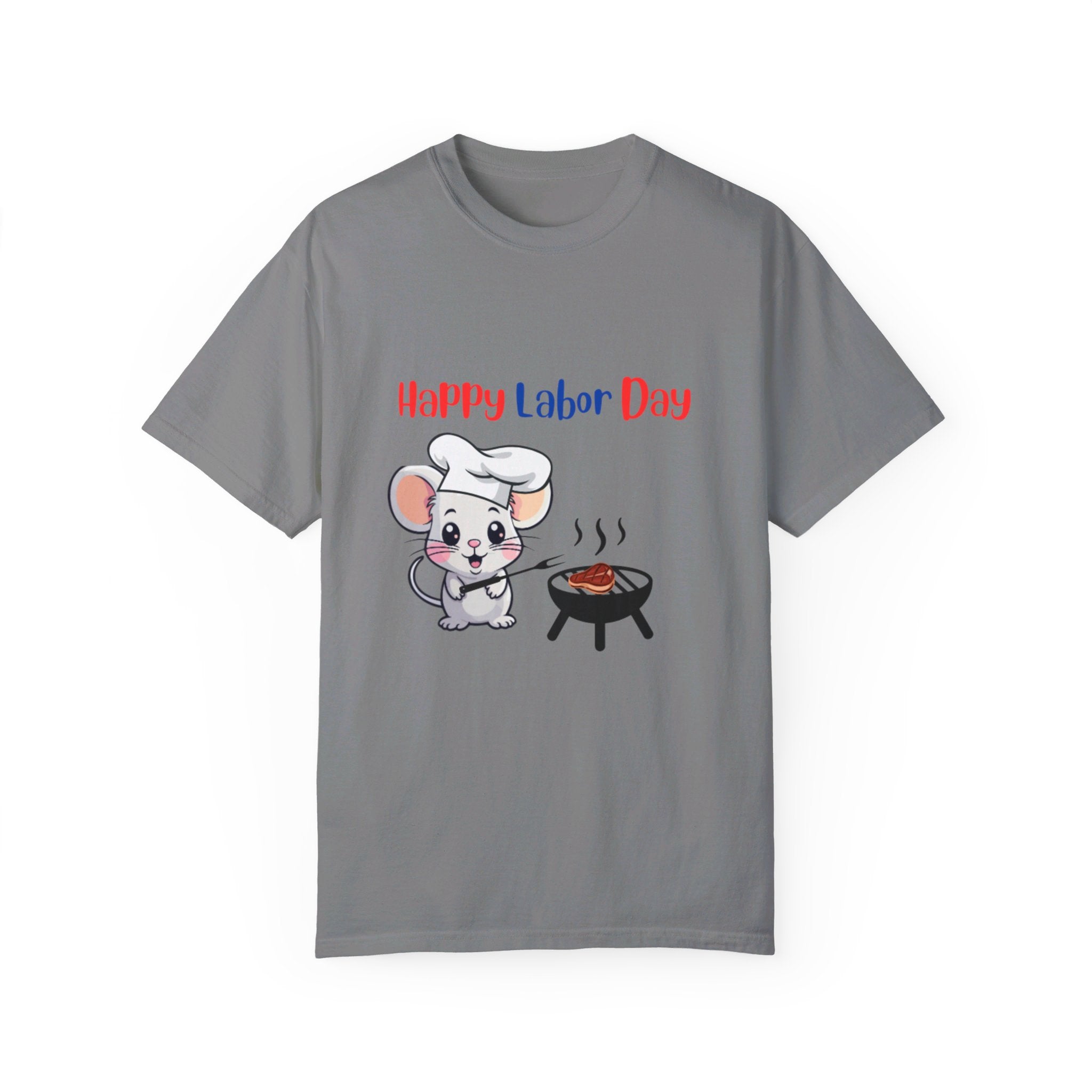 Labor Day Cookout Unisex Garment-Dyed T-shirt