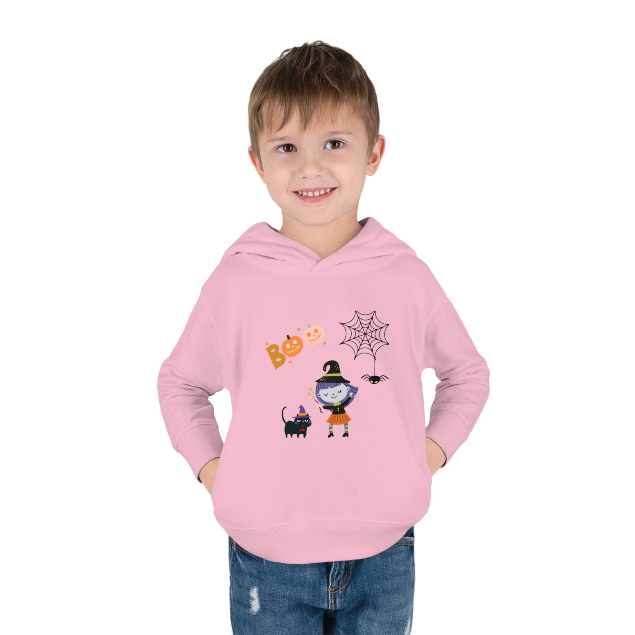 Boo Party Toddler Pullover Fleece Hoodie