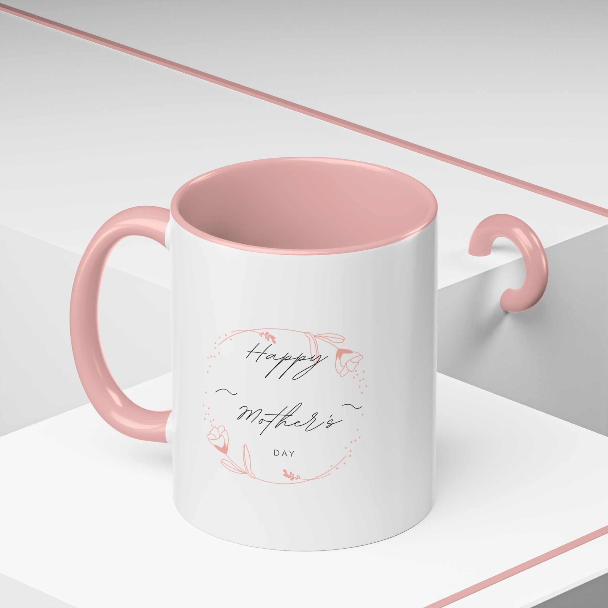 Happy Mom's Day Accent Coffee Mug  11oz & 15oz