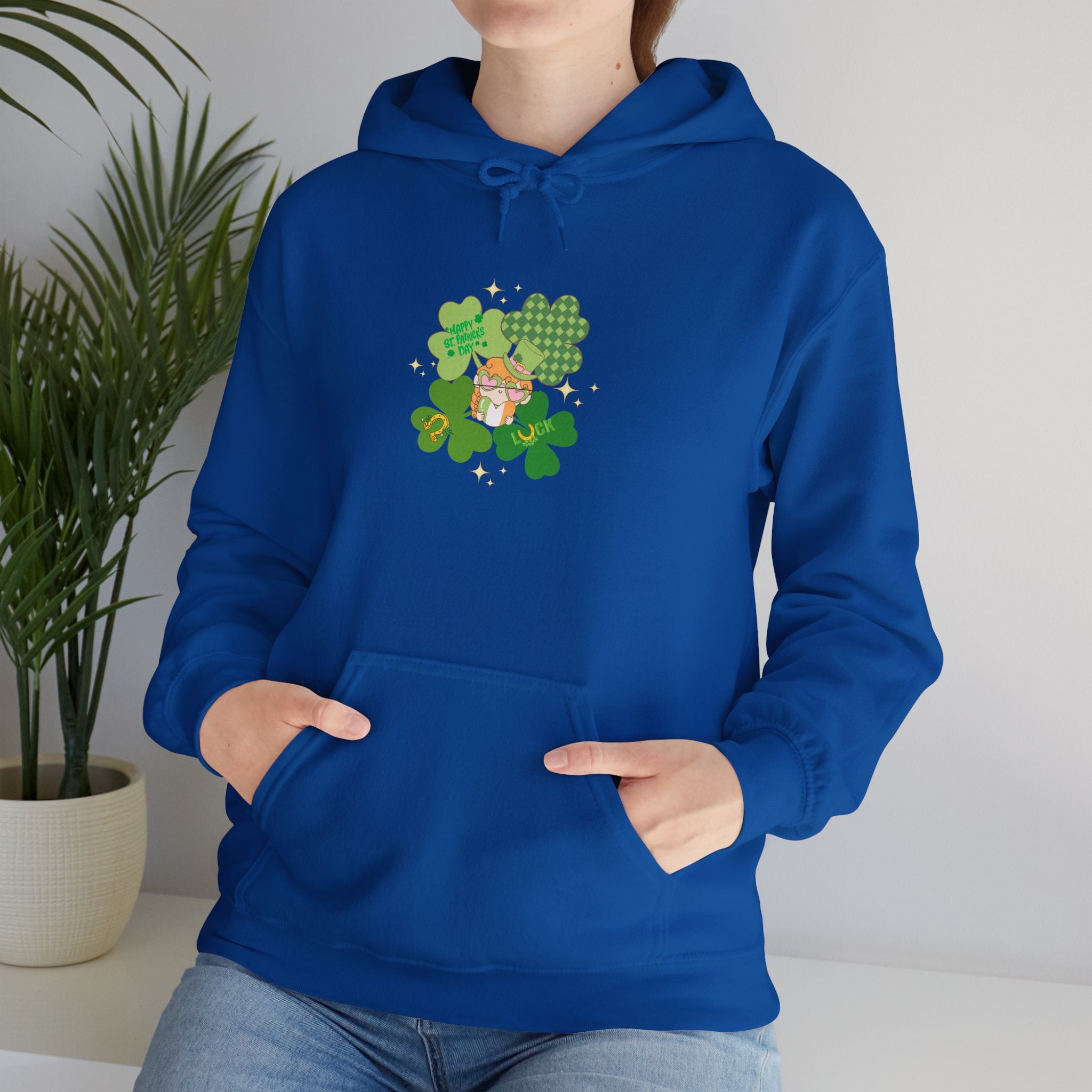 Retro St. Patty's Day Unisex Hooded Sweatshirt