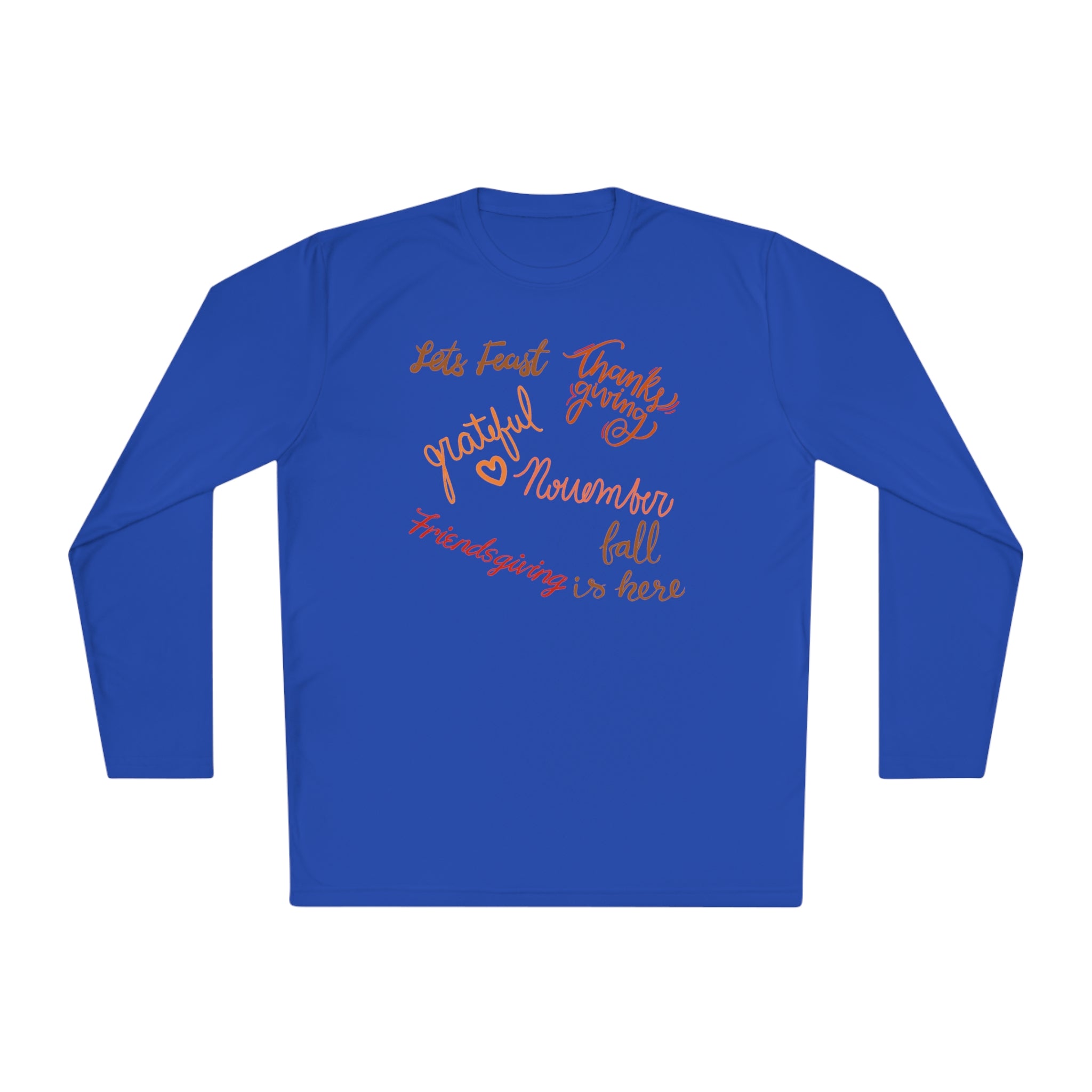 Thanksgiving Season Unisex Lightweight Long Sleeve Tee