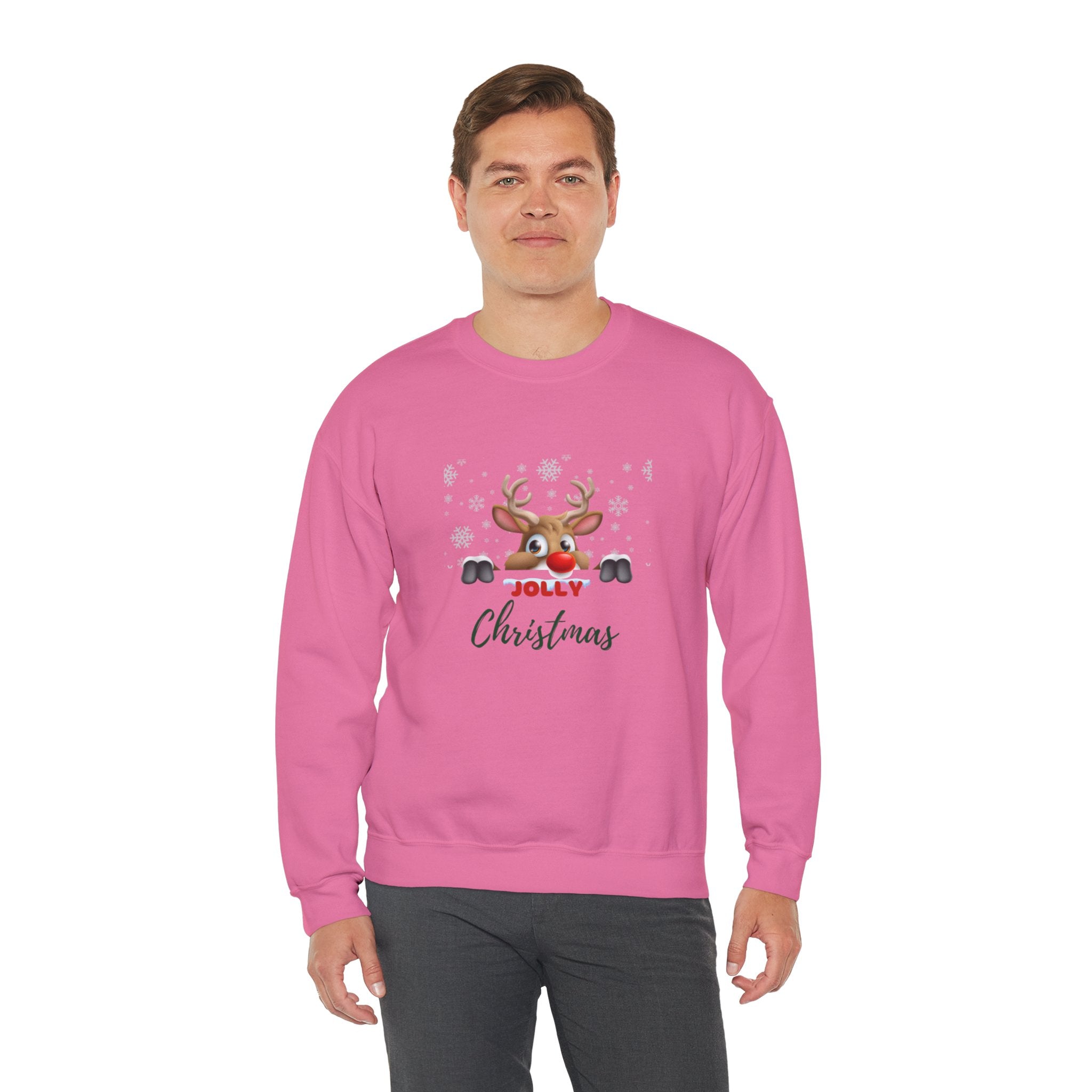 Jolly Christmas Unisex Heavy Blend™ Crewneck Sweatshirt