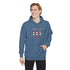 Snowman Crew Unisex Garment-Dyed Hoodie
