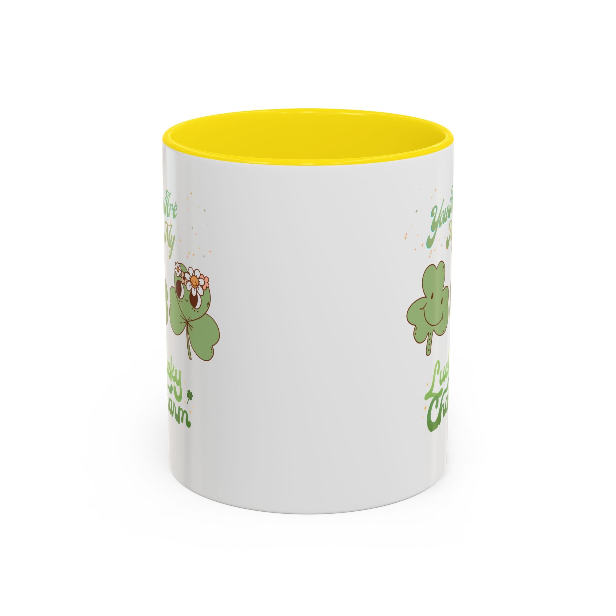 You're my Lucky Charm Accent Coffee Mug - St. Patrick's Day Gift
