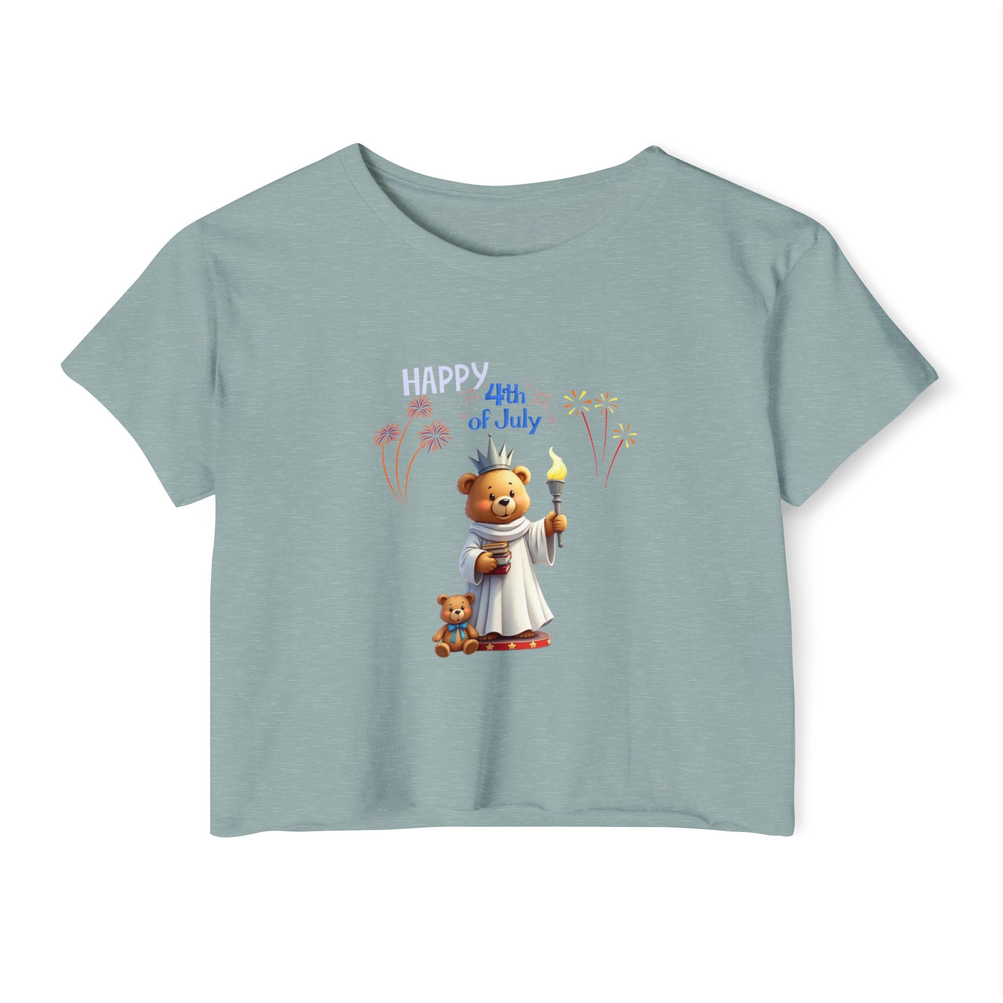 Lady Liberty Crop Top