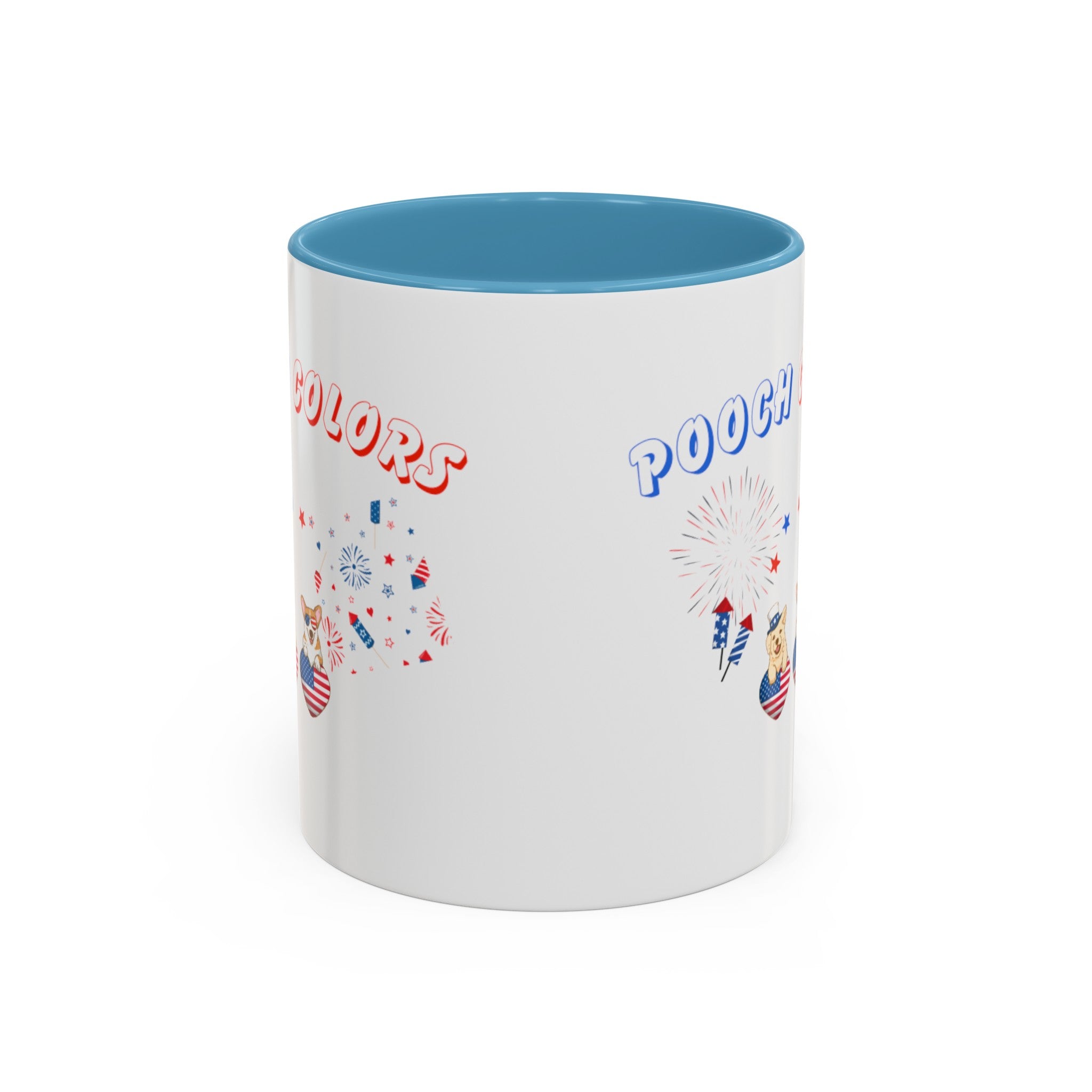 Pooch Colors Accent Coffee Mug (11, 15oz)