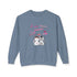 Meow Valentine's Day Unisex Lightweight Crewneck Sweatshirt