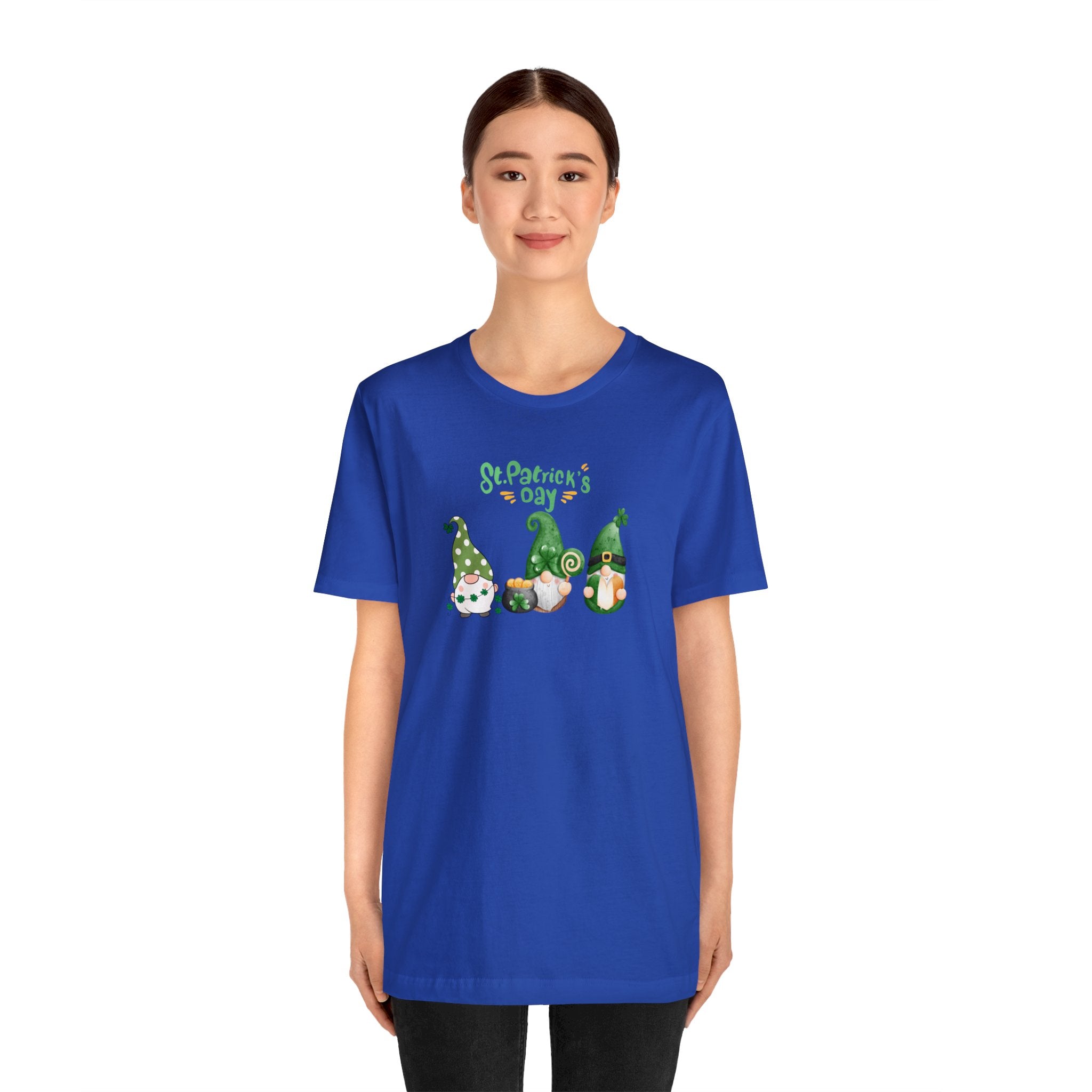 St. Patty's Day Gnome Unisex Jersey Short Sleeve Tee