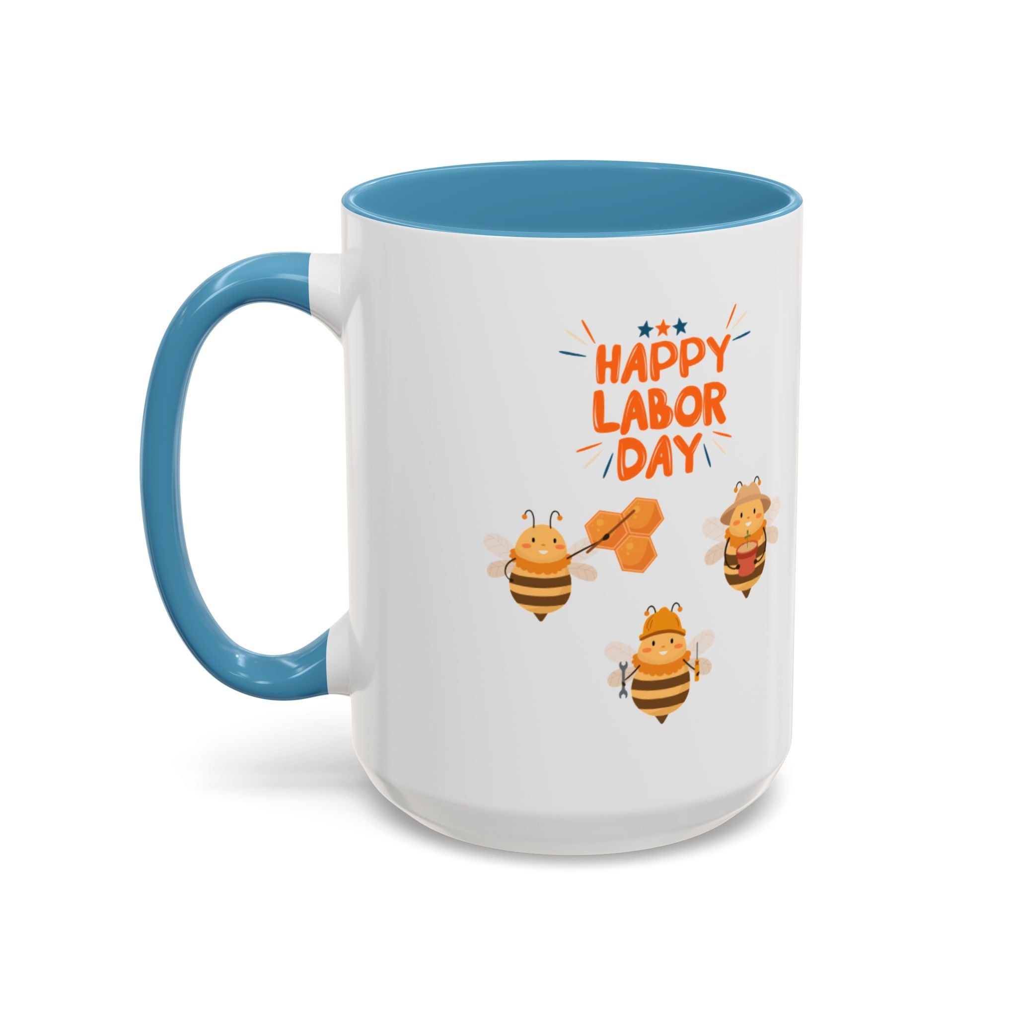 Bee Labor Day Accent Coffee Mug (11, 15oz)