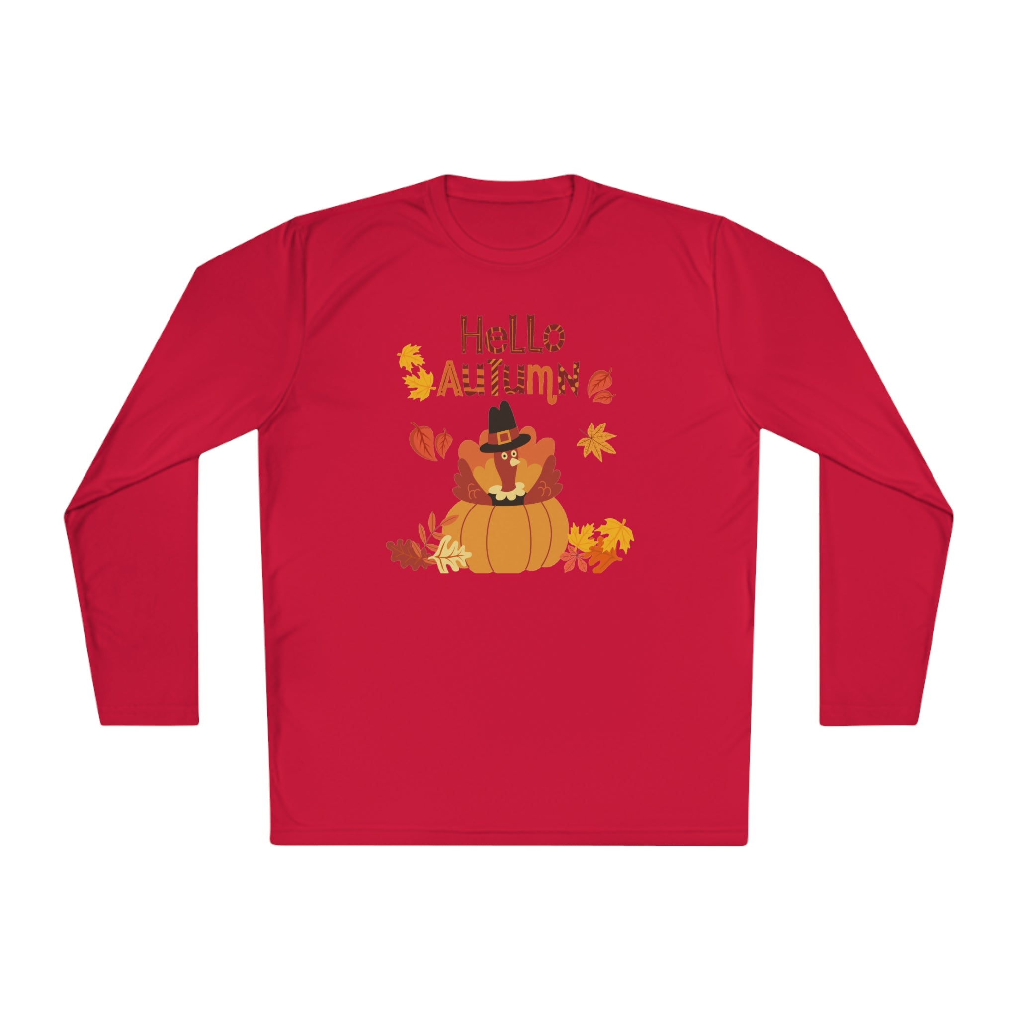 Hello Autumn Unisex Lightweight Long Sleeve Tee