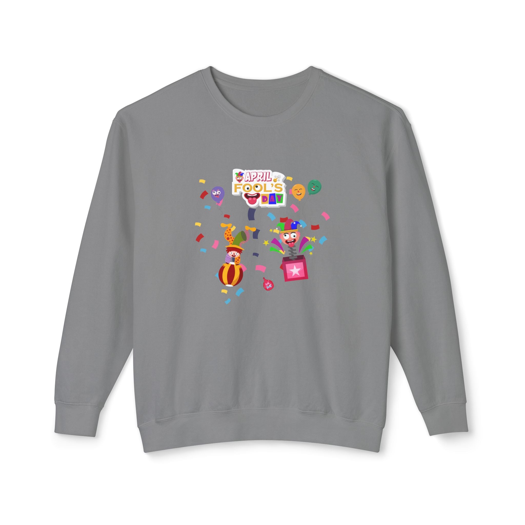 All April Fools' Day Unisex Lightweight Crewneck Sweatshirt