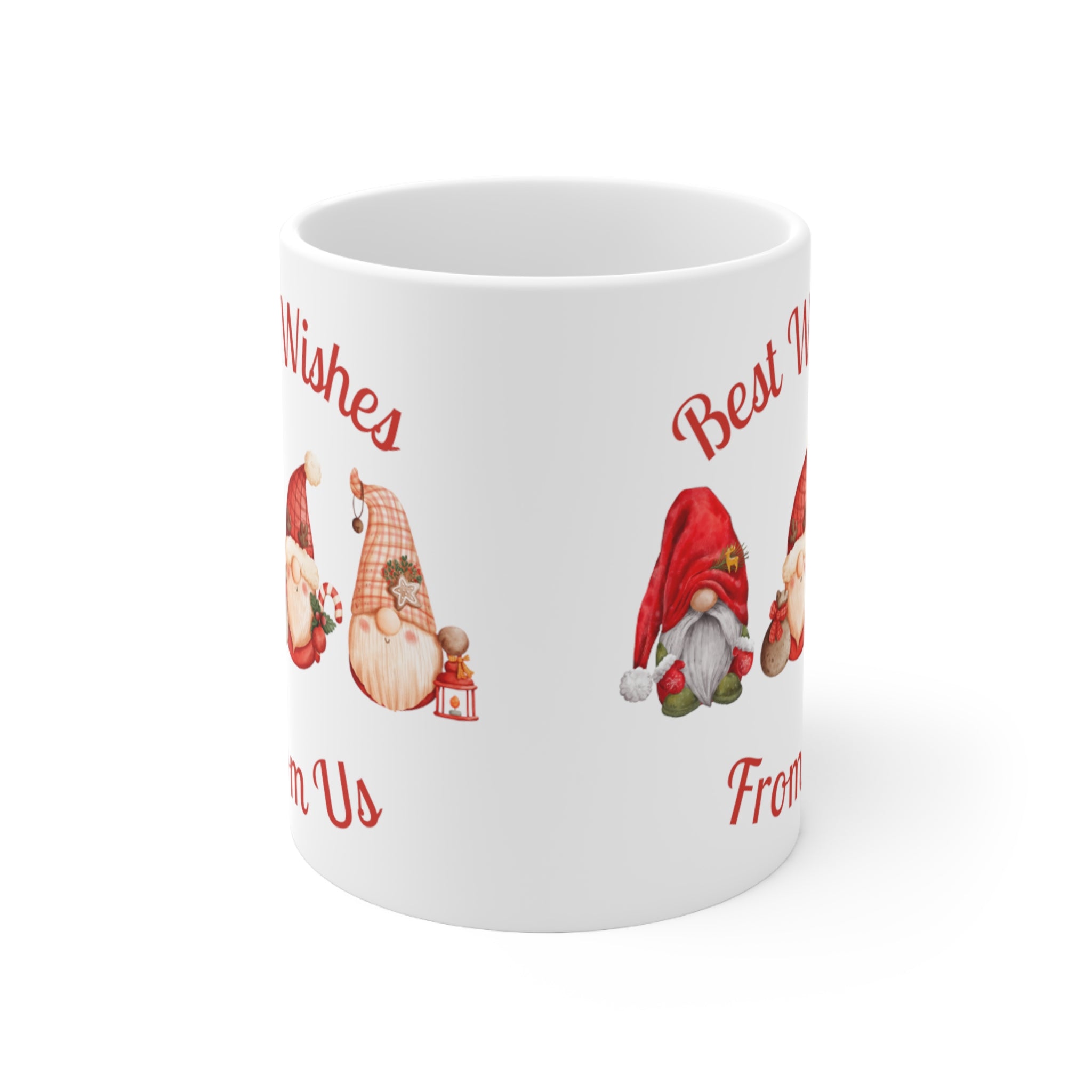 Gnome Best Wishes Ceramic Mug 11oz