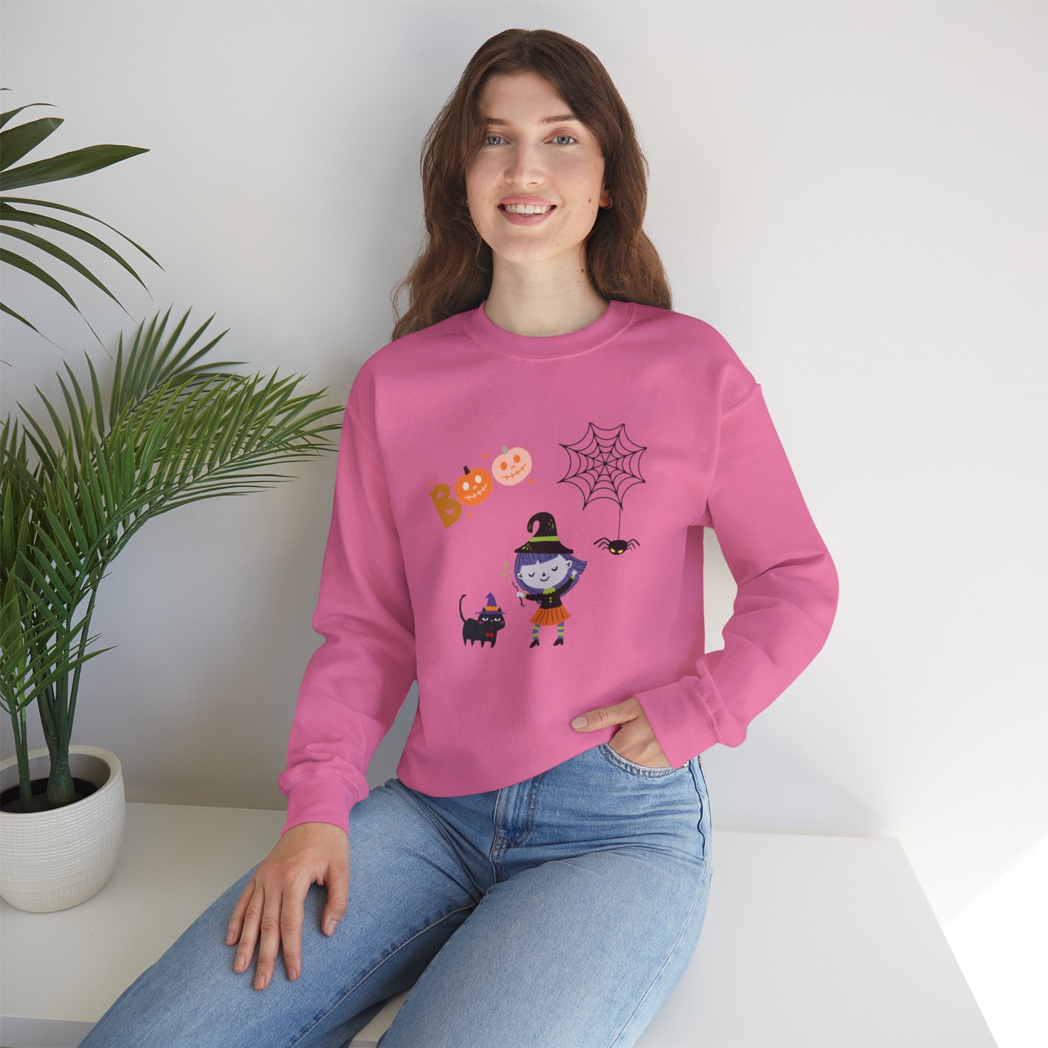 Boo Party Unisex Heavy Blend™ Crewneck Sweatshirt