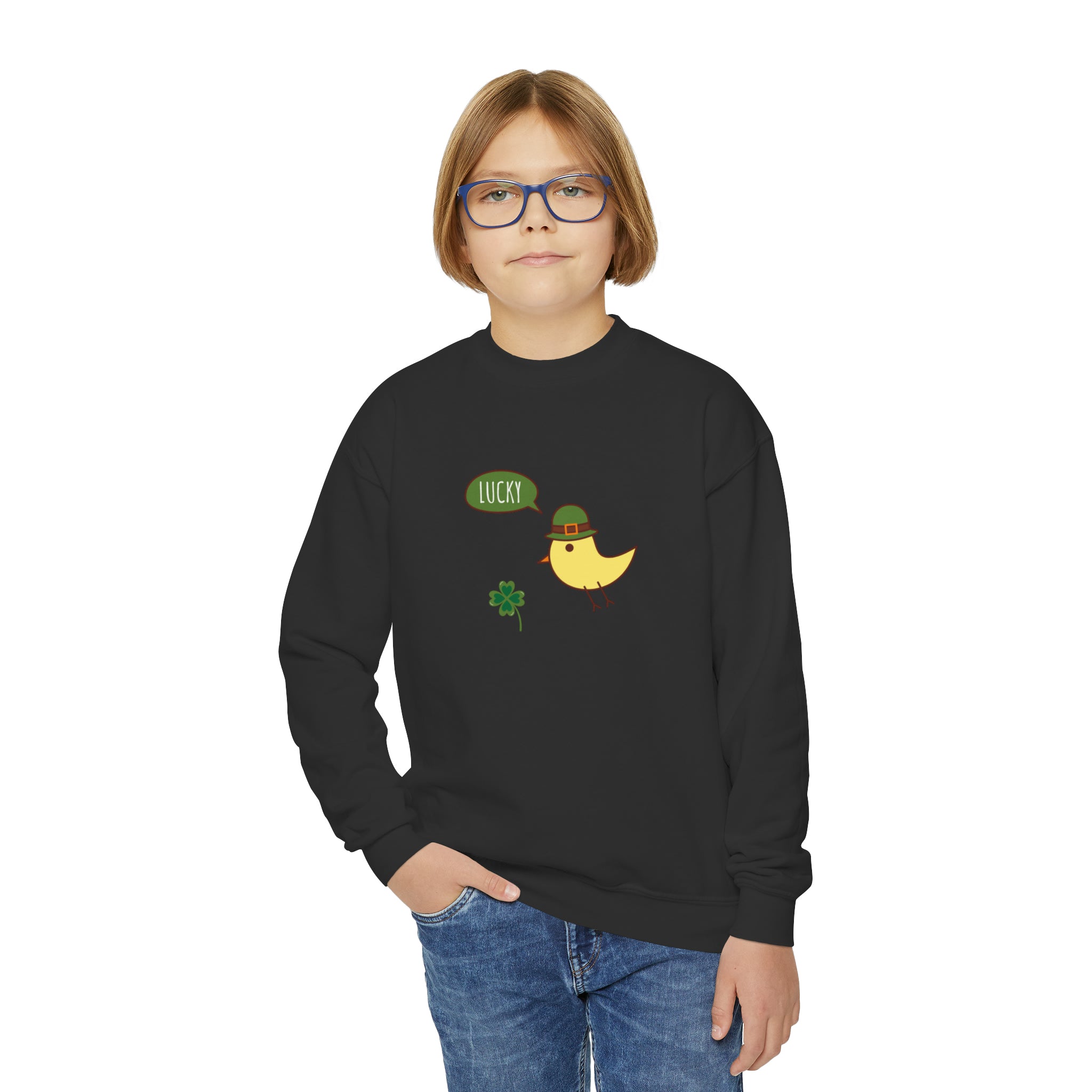 Feeling Lucky Youth Crewneck Sweatshirt
