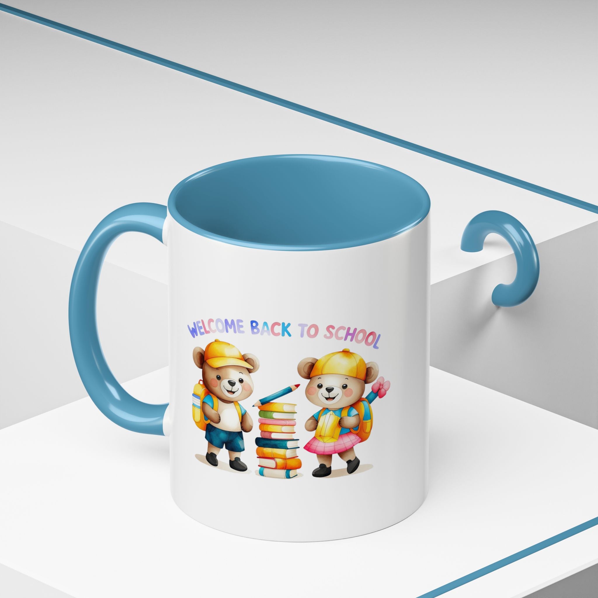 Welcome Back to School Bear Coffee Mug - 11oz, 15oz
