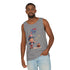 Uncle Sam Happy 4th of July Tank Top Unisex Sleeveless Shirt
