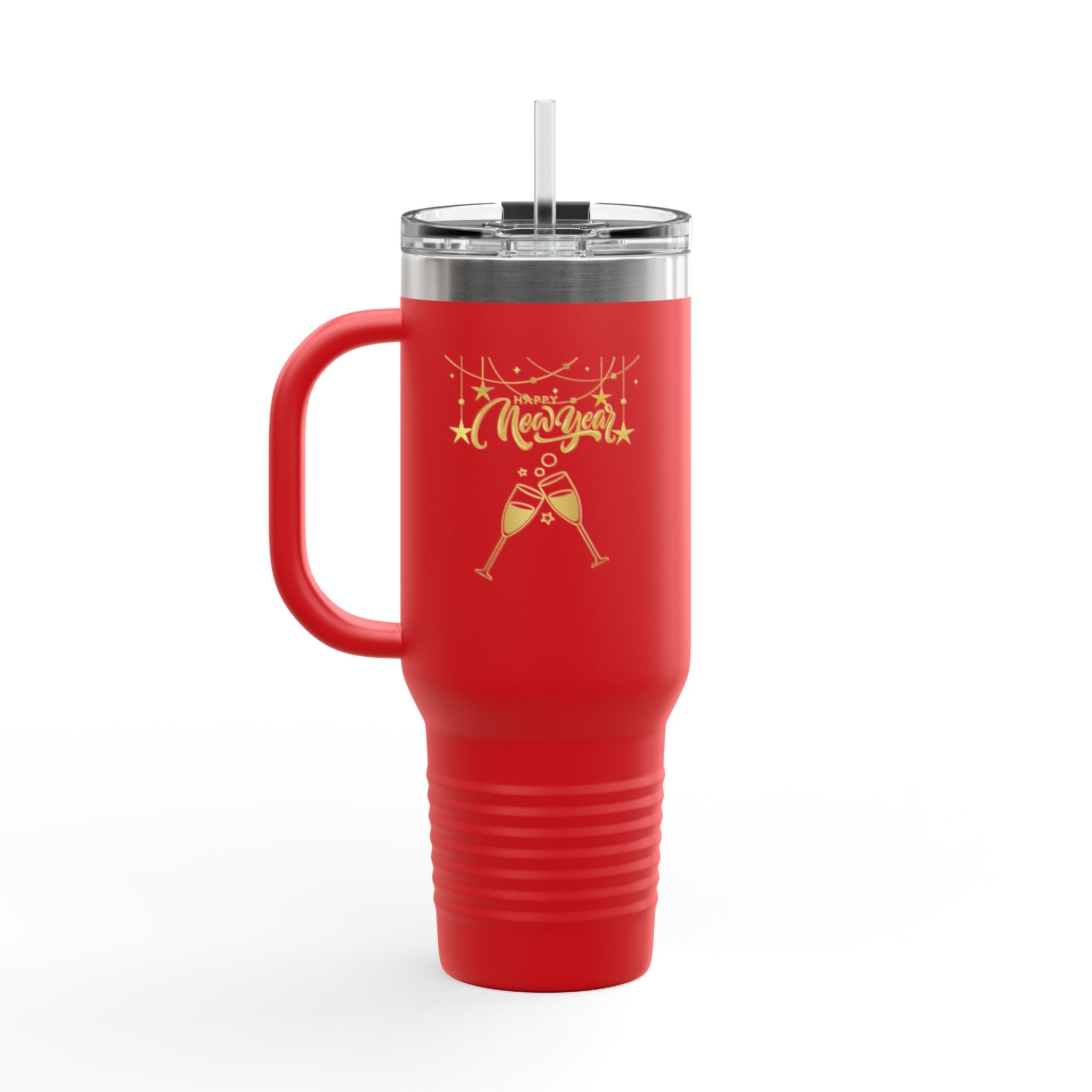 Happy New Year Insulated Travel Mug, 40oz