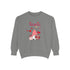 Gnome Valentine's Day Unisex Garment-Dyed Sweatshirt