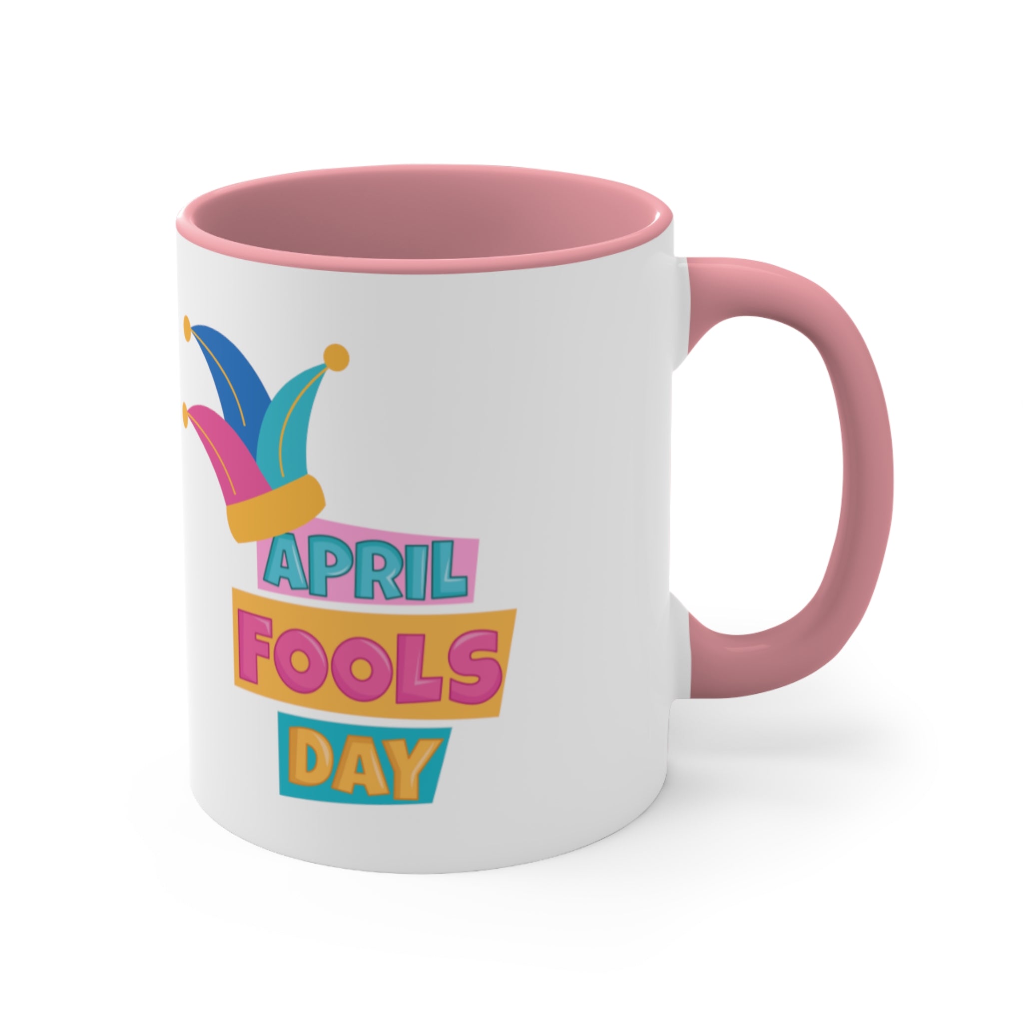 All Fool's Day Accent Coffee Mug, 11oz