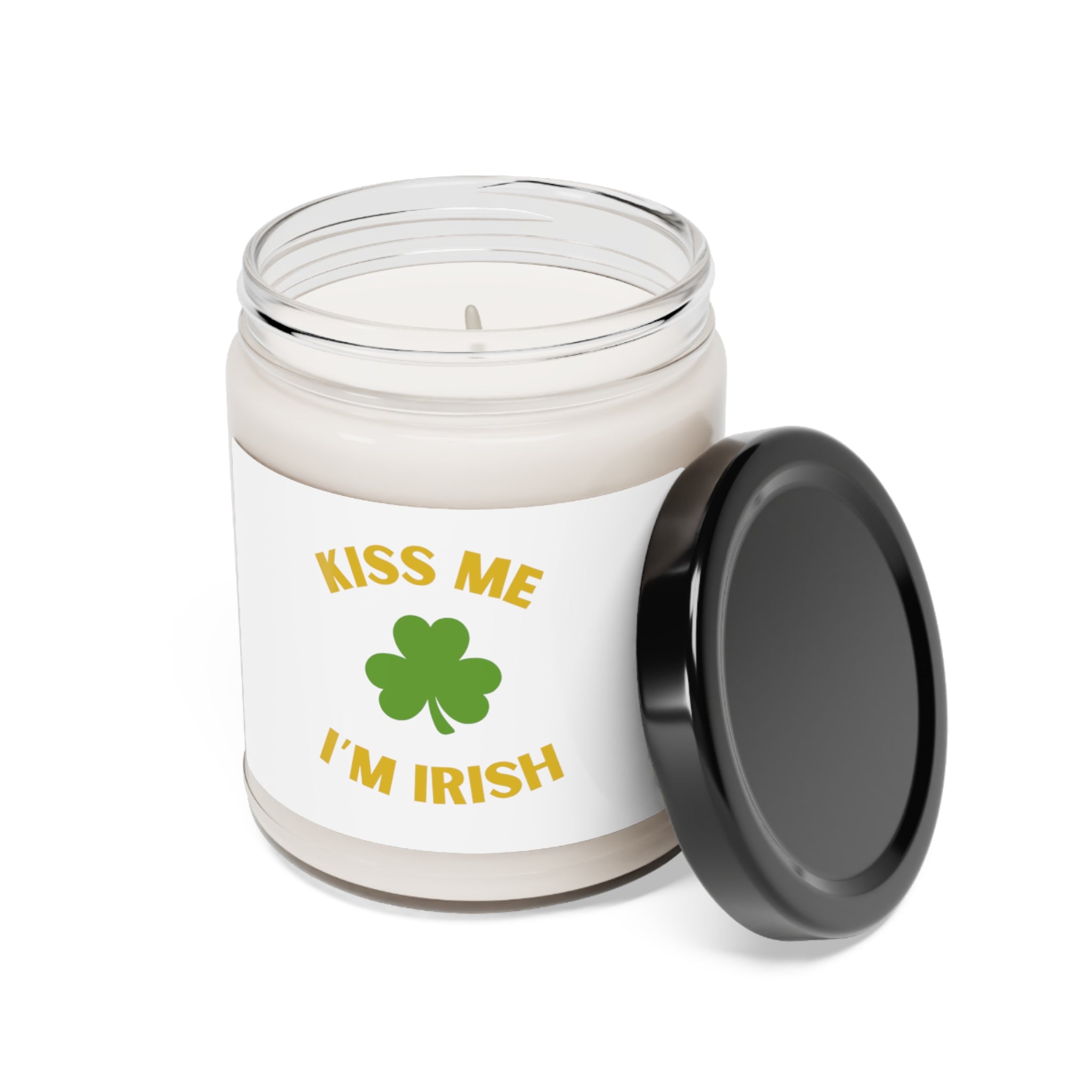 Kiss Me I'm Irish Scented Soy Candle, 9oz