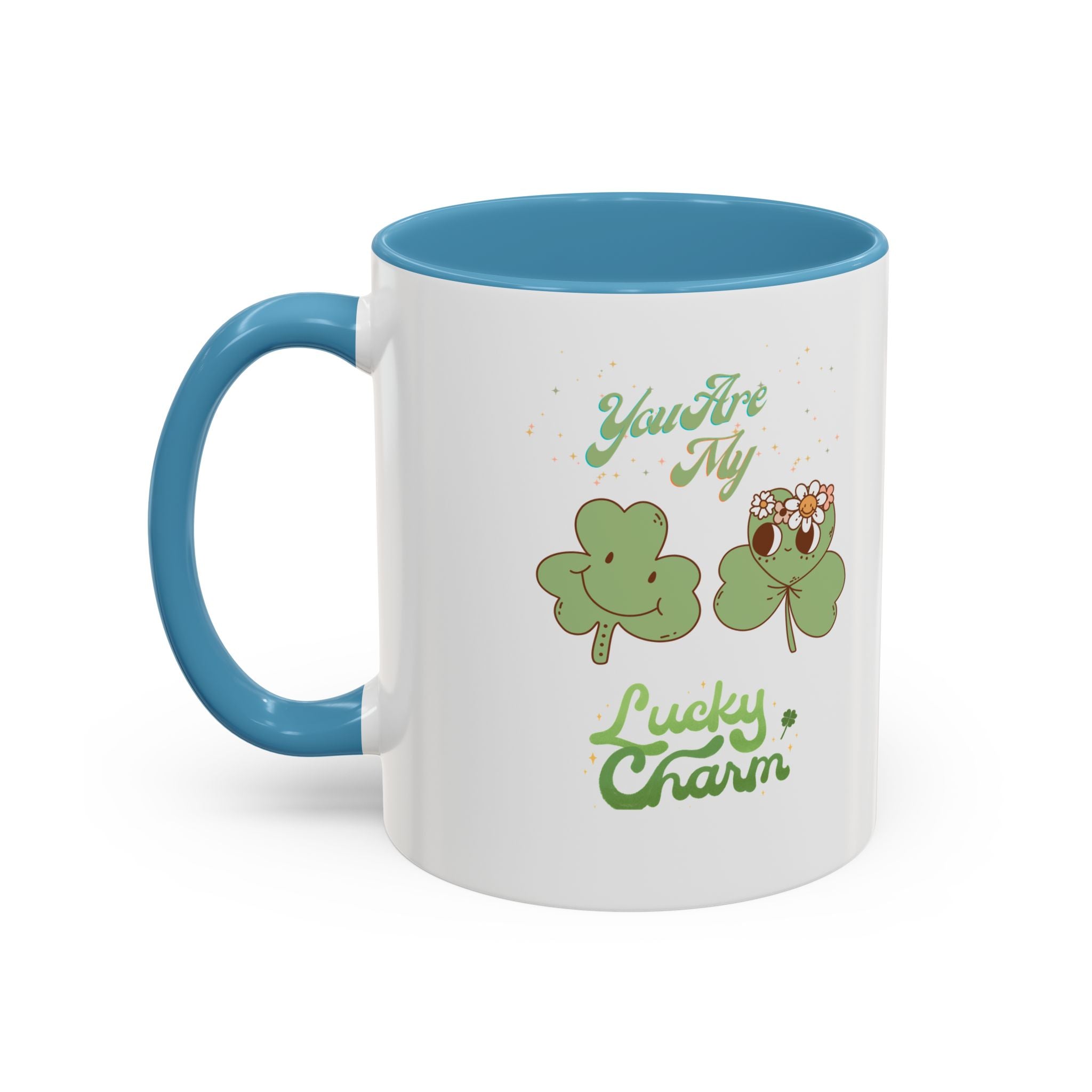 You're my Lucky Charm Accent Coffee Mug - St. Patrick's Day Gift