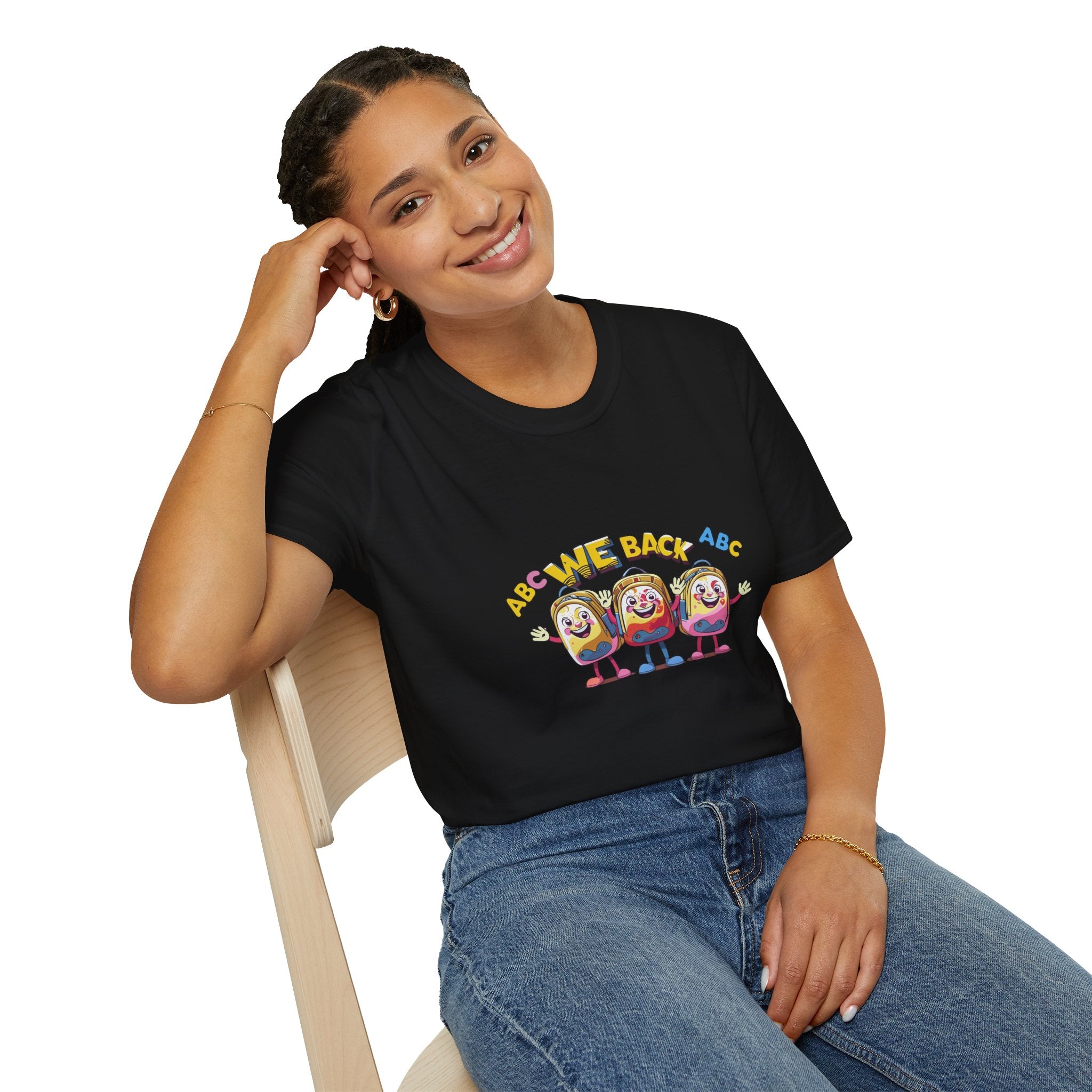We Back Unisex Softstryle T-Shirt