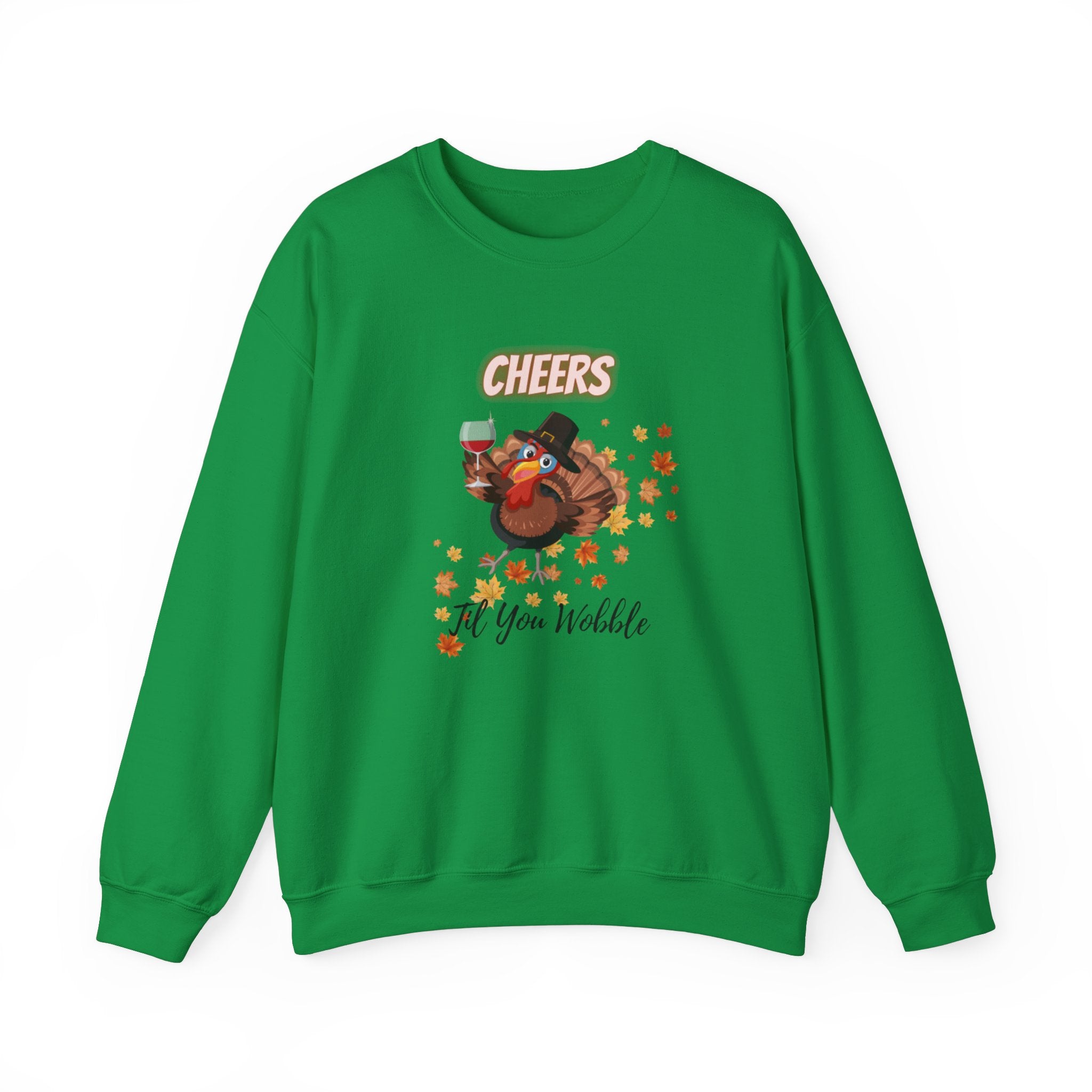 Cheers Til You Wobble Unisex Heavy Blend™ Crewneck Sweatshirt