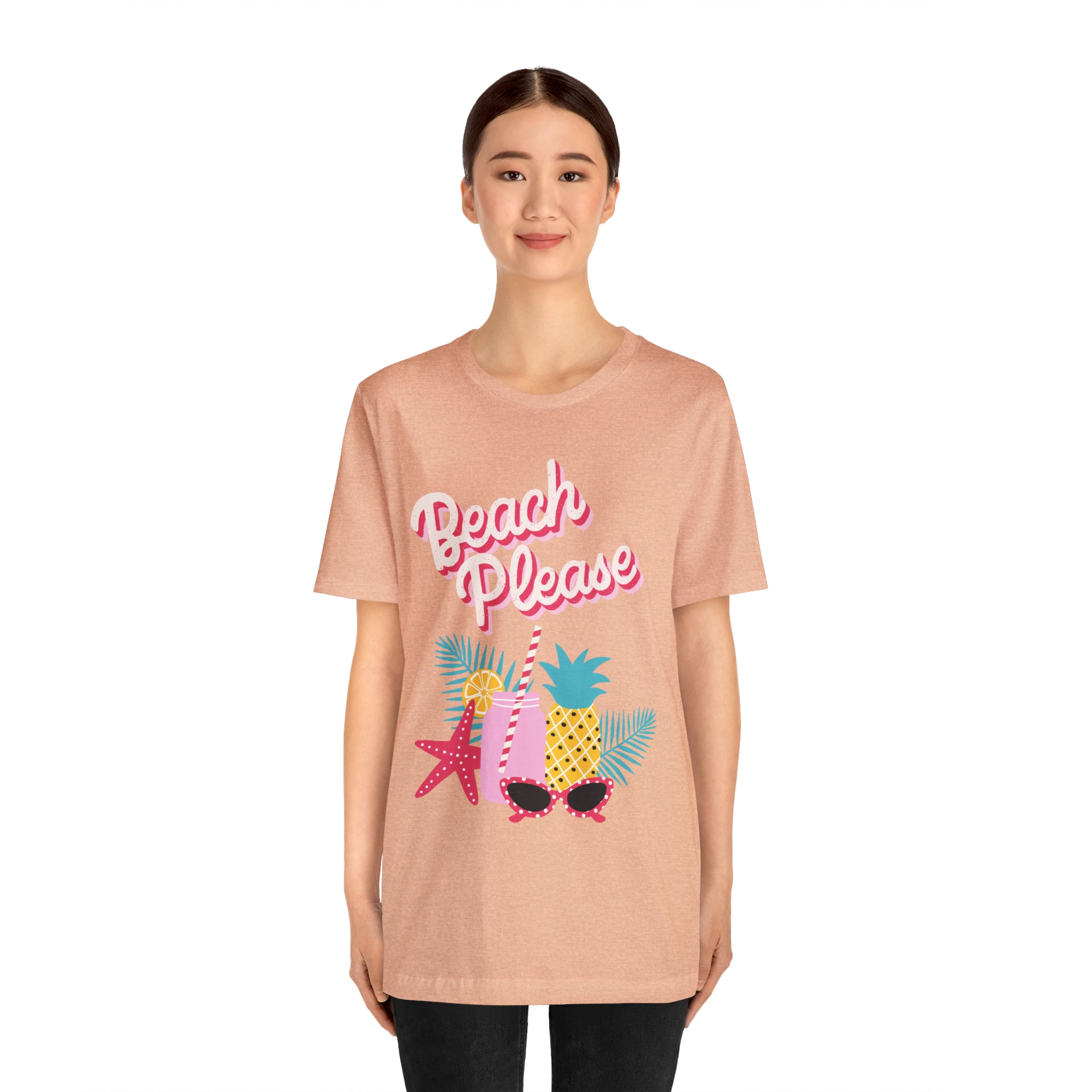 Beach Please Unisex Jersey Short Sleeve Tee