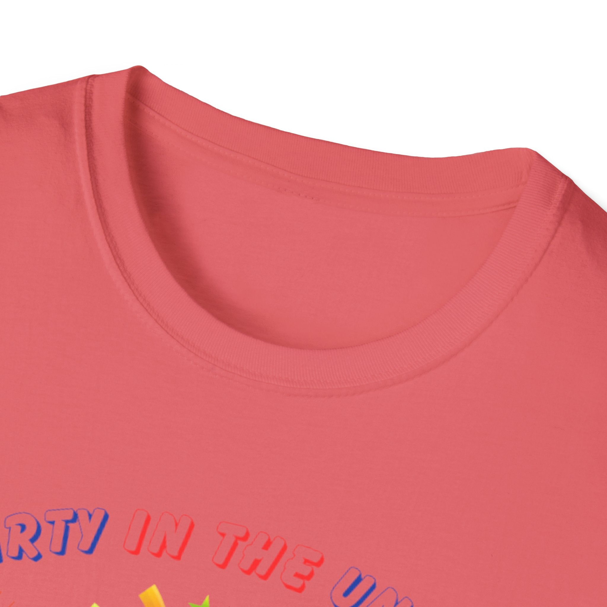 Party In The Union Unisex Softstyle T-Shirt