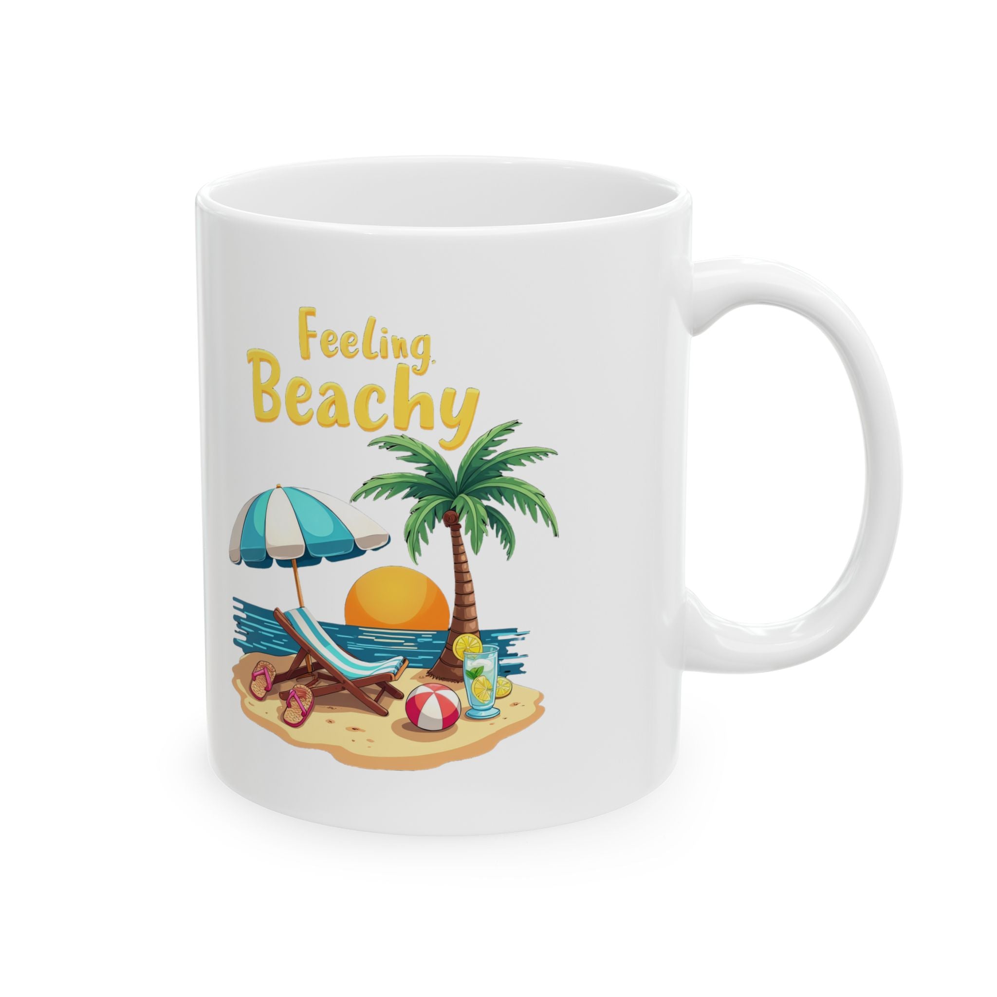 Feeling Beachy Ceramic Mug