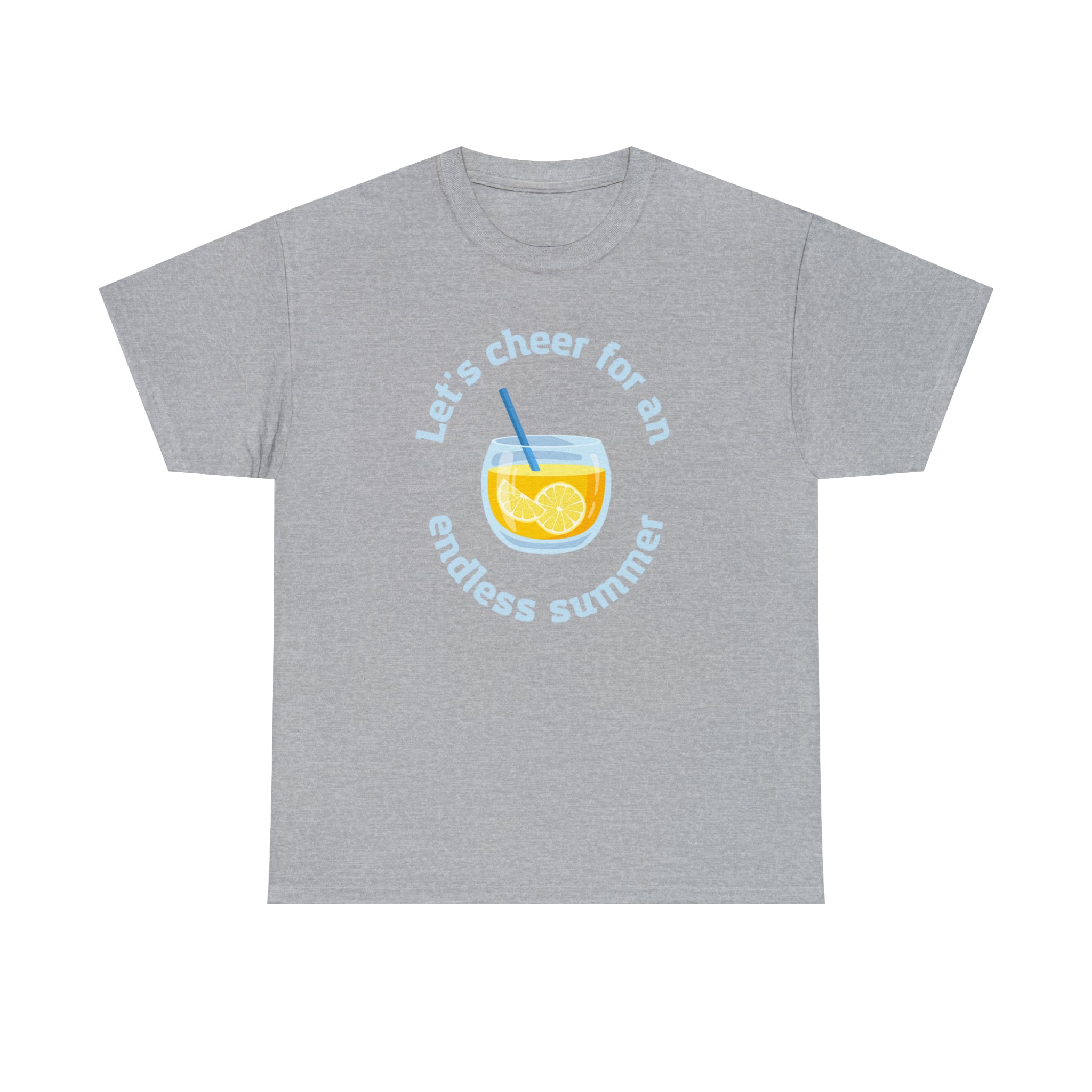 Let's Cheer For An Endless Summer Unisex Heavy Cotton Tee