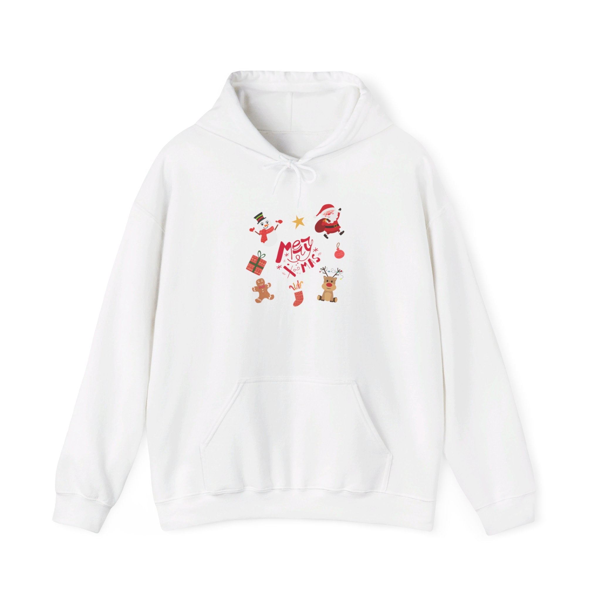 Merry Christmas Crew Unisex Heavy Blend™ Hooded Sweatshirt