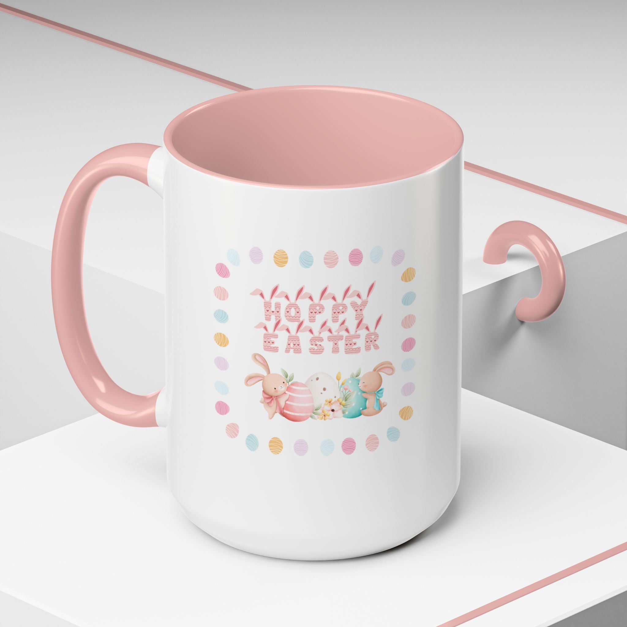Hoppy Easter Accent Coffee Mug - 11oz & 15oz