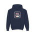 Hoppy Easter Youth Hooded Sweatshirt
