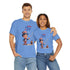 Uncle Sam Tee Happy of July, Unisex Heavy Cotton Shirt