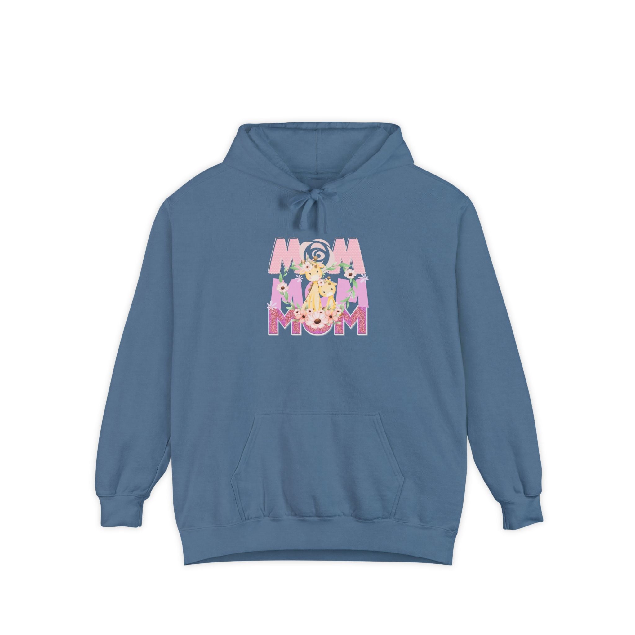 Our First Mother's Day Unisex Garment-Dyed Hoodie